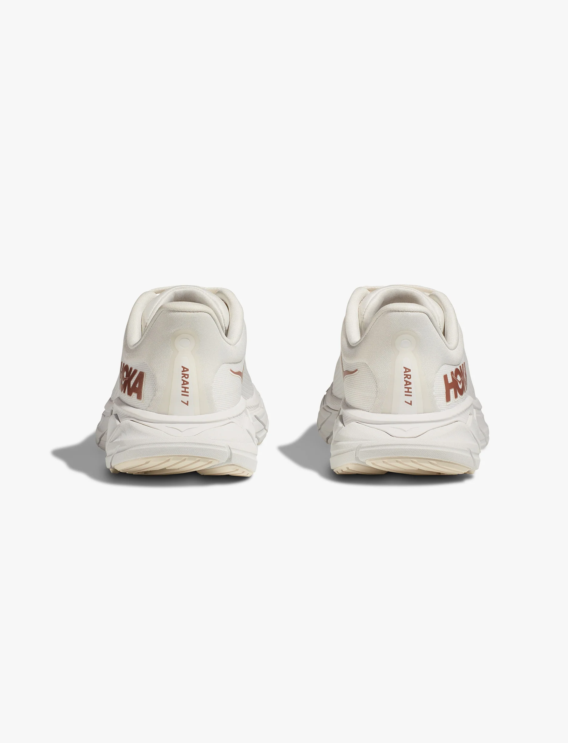 HOKA Arahi 7 - נעלי ספורט נשים הוקה ארהי 7 בצבע לבן/רוז גולד - Image 7