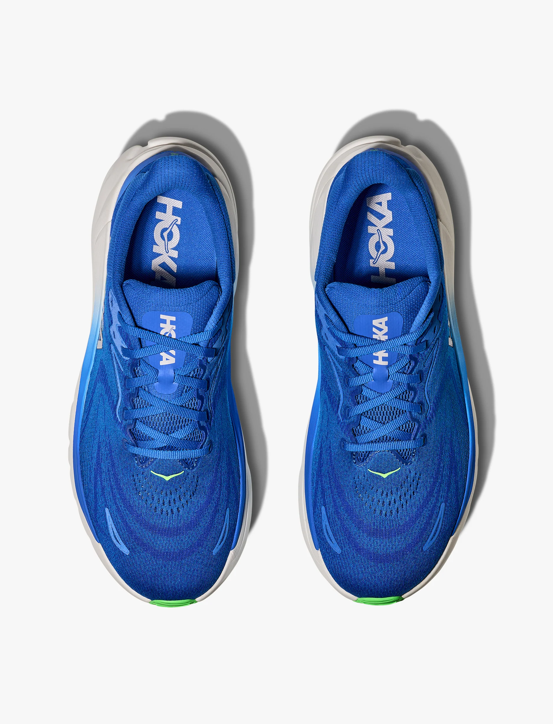 HOKA Arahi 8 - נעלי ספורט גברים הוקה ארהי 8 בצבע כחול קובלט/ירוק נאון - Image 3