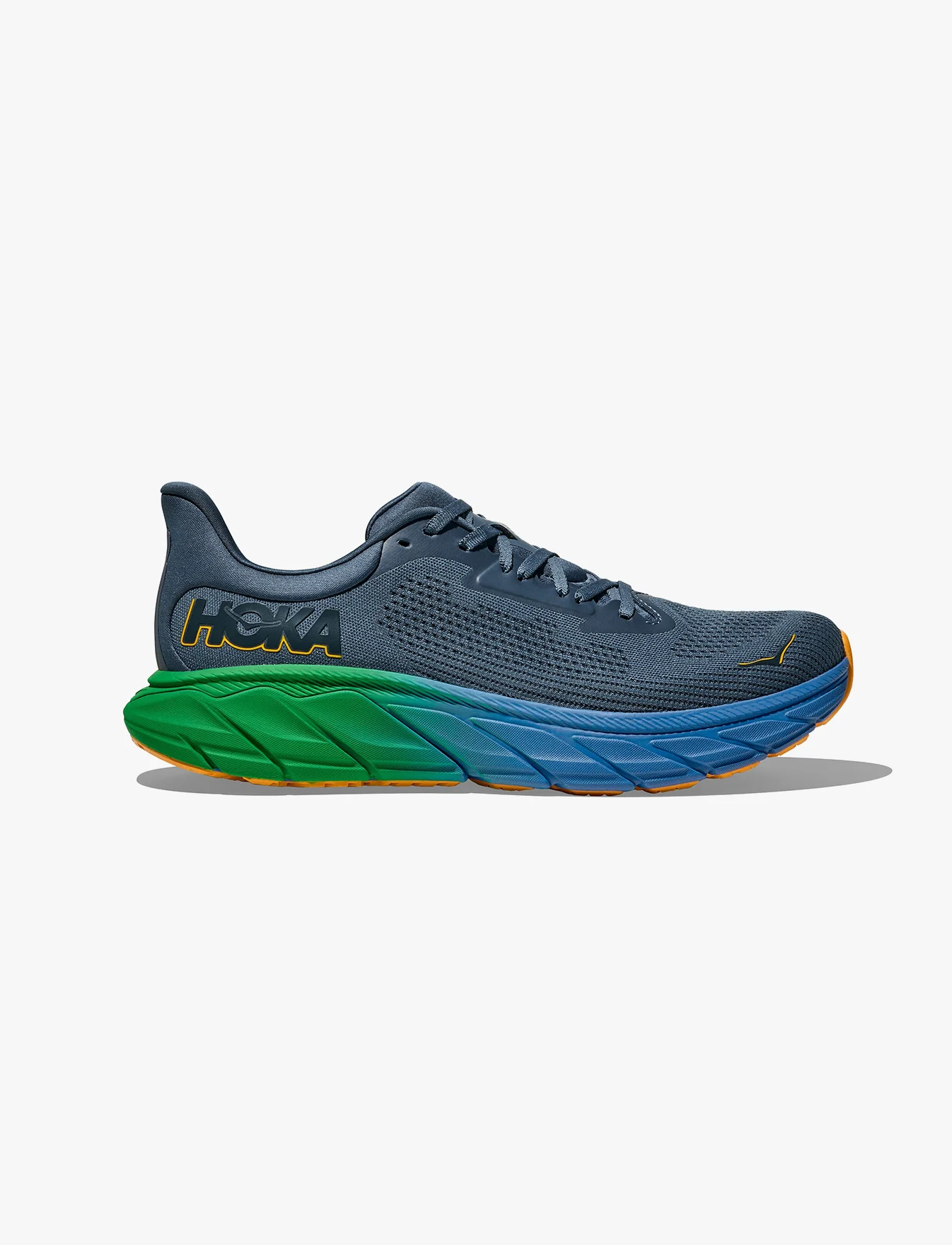 HOKA Arahi Wide 7 - נעלי ספורט גברים הוקה ארהי 7 רחבות בצבע כחול - Image 2