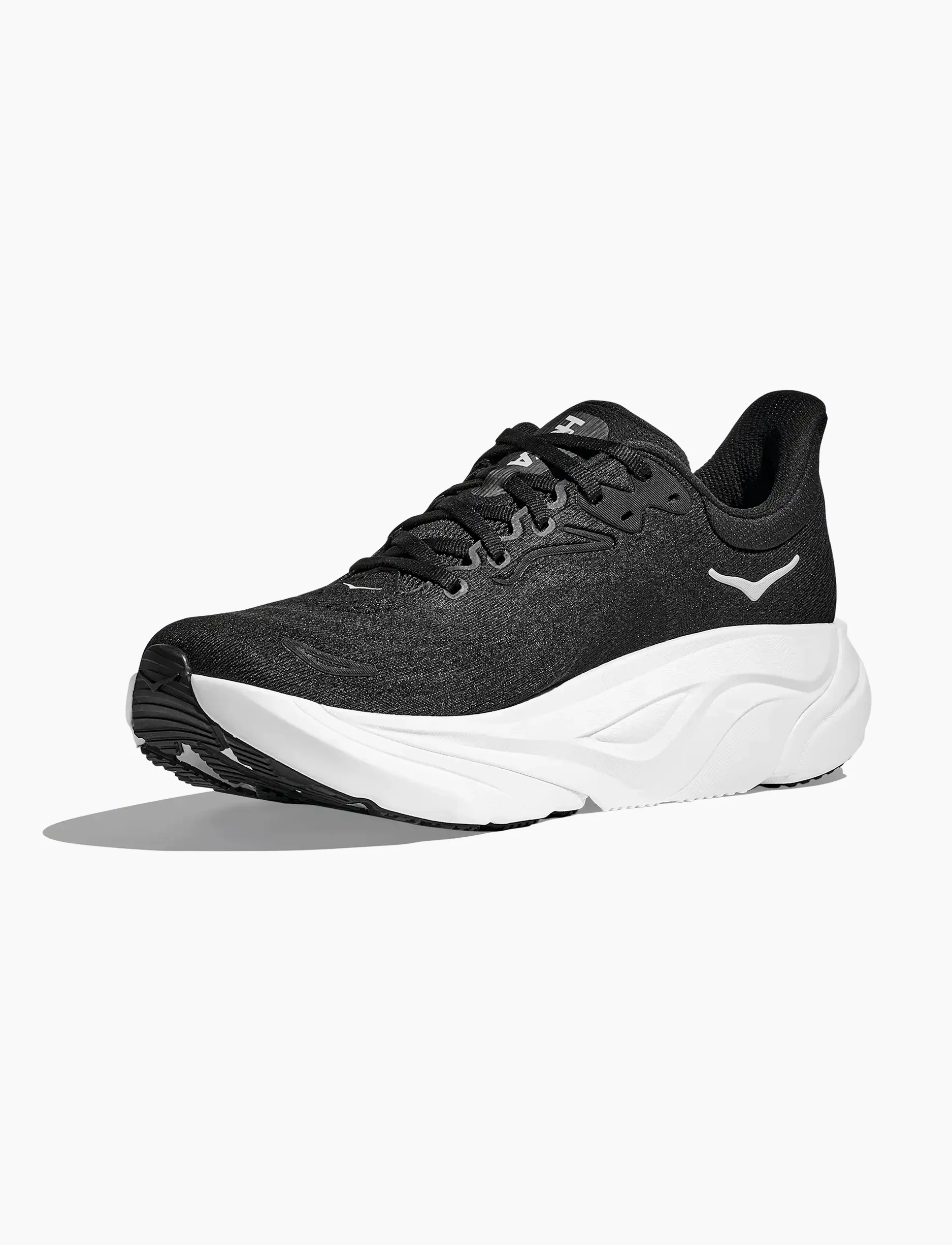 HOKA Arahi Wide 8 - נעלי ספורט גברים הוקה ארהי 8 רחבות בצבע שחור/לבן - Image 5