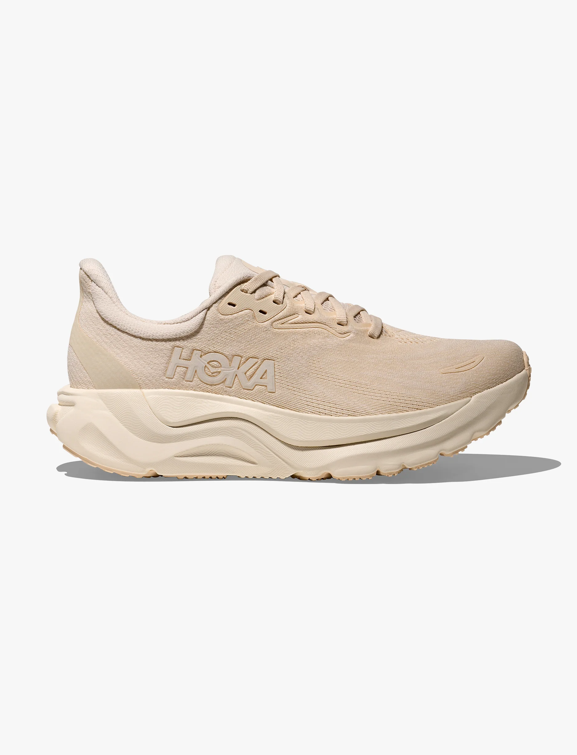 HOKA Arahi Wide 8 - נעלי ספורט נשים הוקה ארהי 8 רחבות בצבע ליבנה/אלבסטר - Image 2