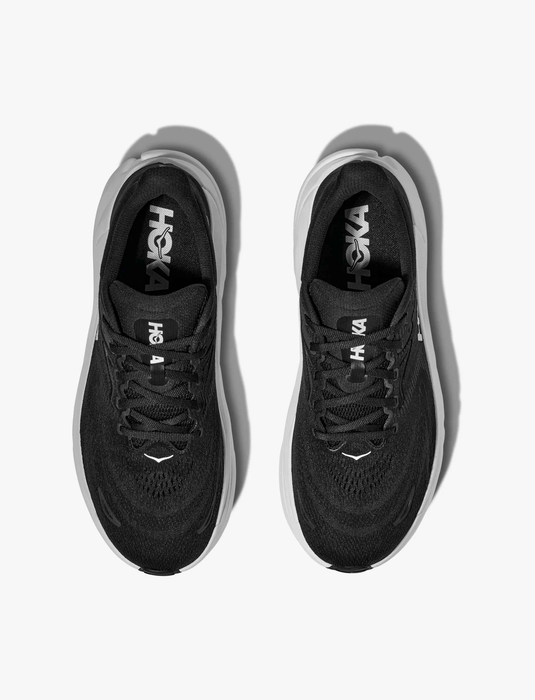 HOKA Arahi Wide 8 - נעלי ספורט נשים הוקה ארהי 8 רחבות בצבע שחור/לבן - Image 3