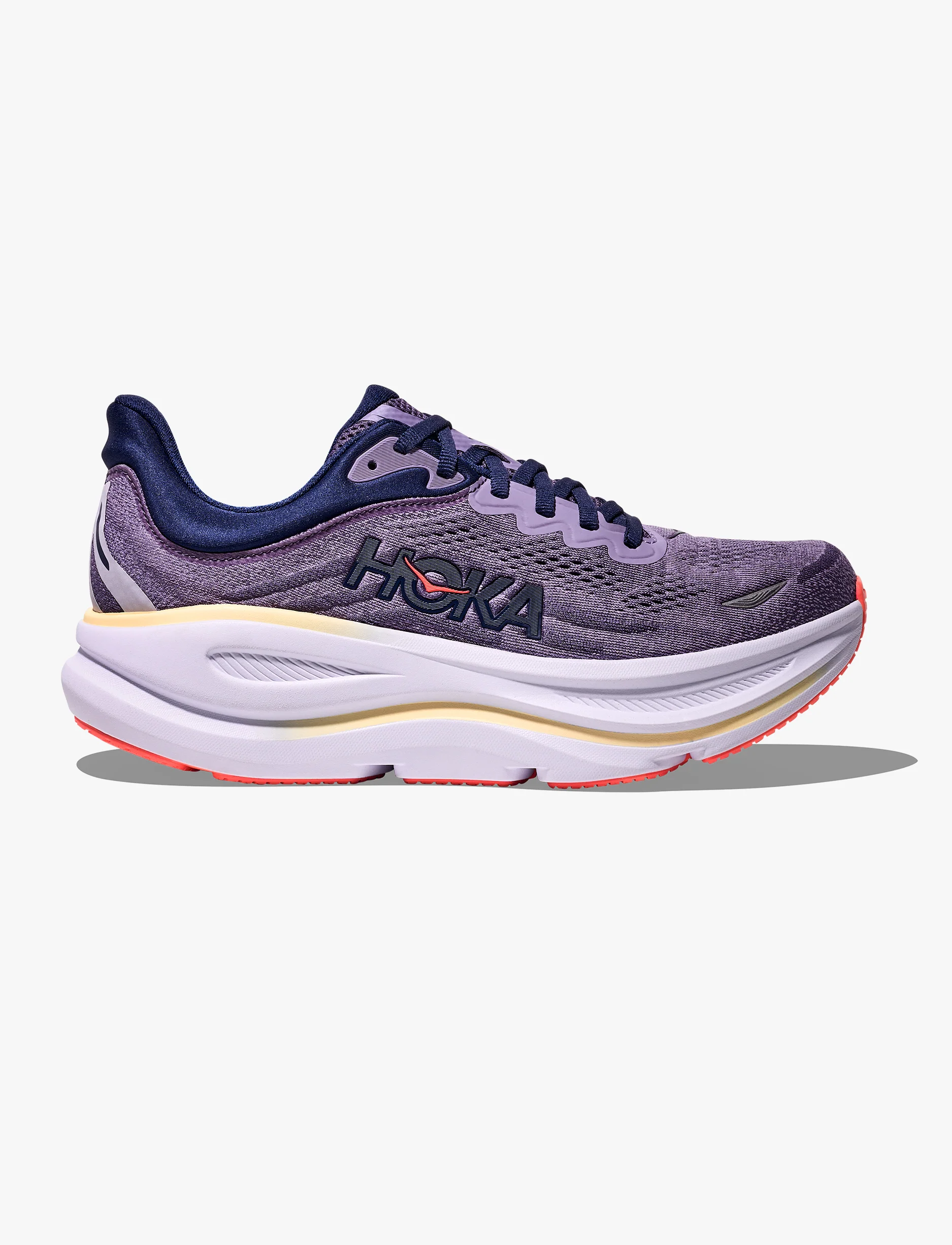 HOKA BONDI 9 - נעלי ספורט לאישה בונדי 9 בצבע פירות יער/פירות יער - Image 2