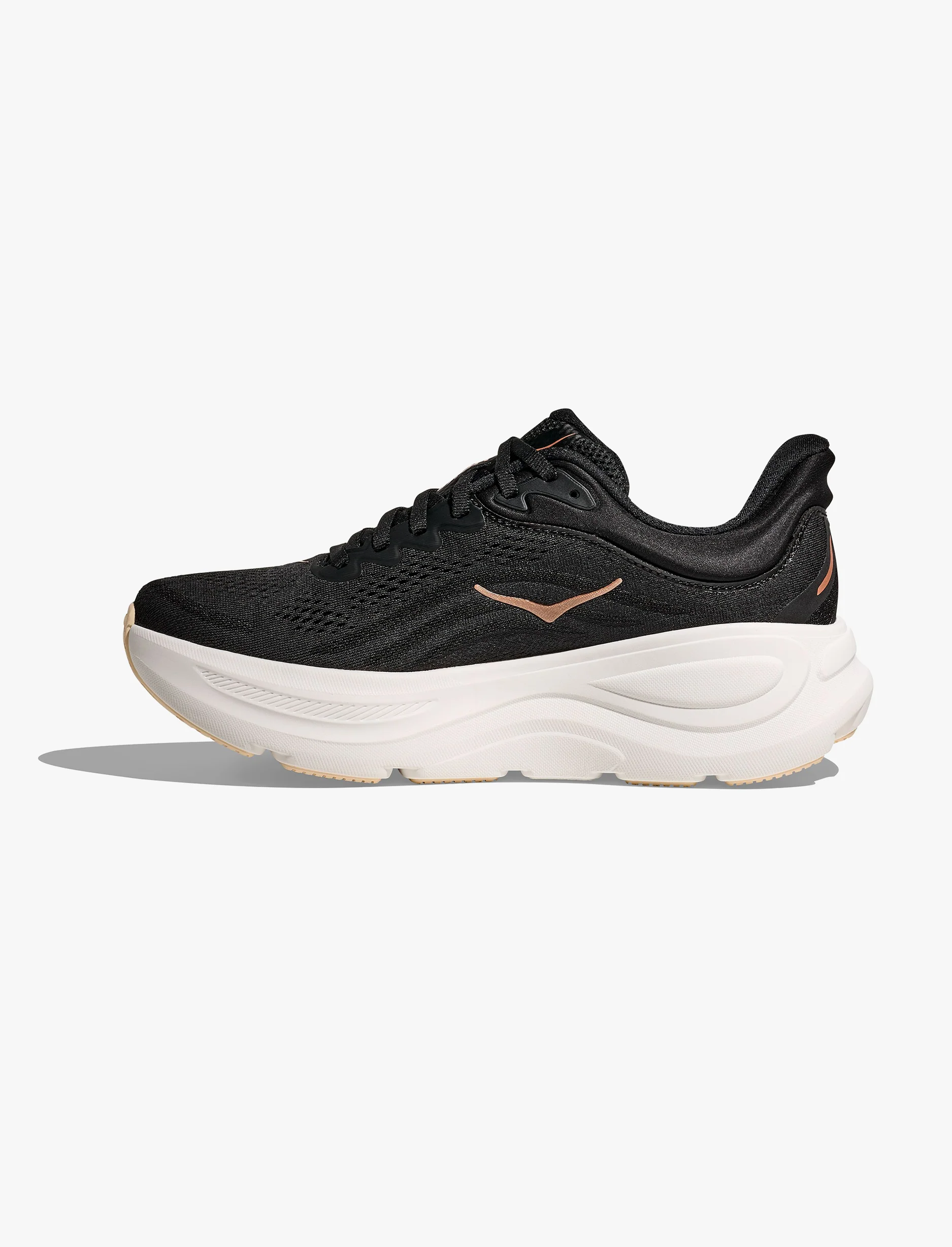 HOKA BONDI 9 - נעלי ספורט לאישה בונדי 9 בצבע שחור/רוז גולד - Image 7