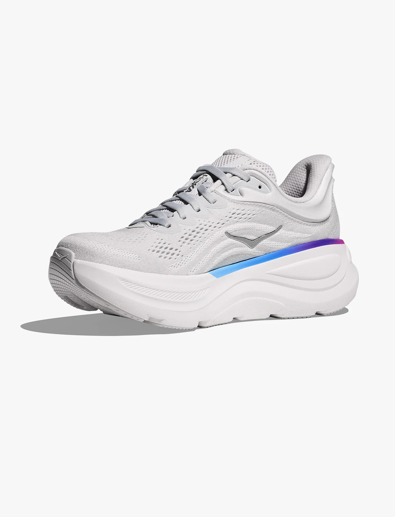 HOKA BONDI 9 - נעלי ספורט לאישה בונדי 9 בצבע אפור/לבן - Image 6