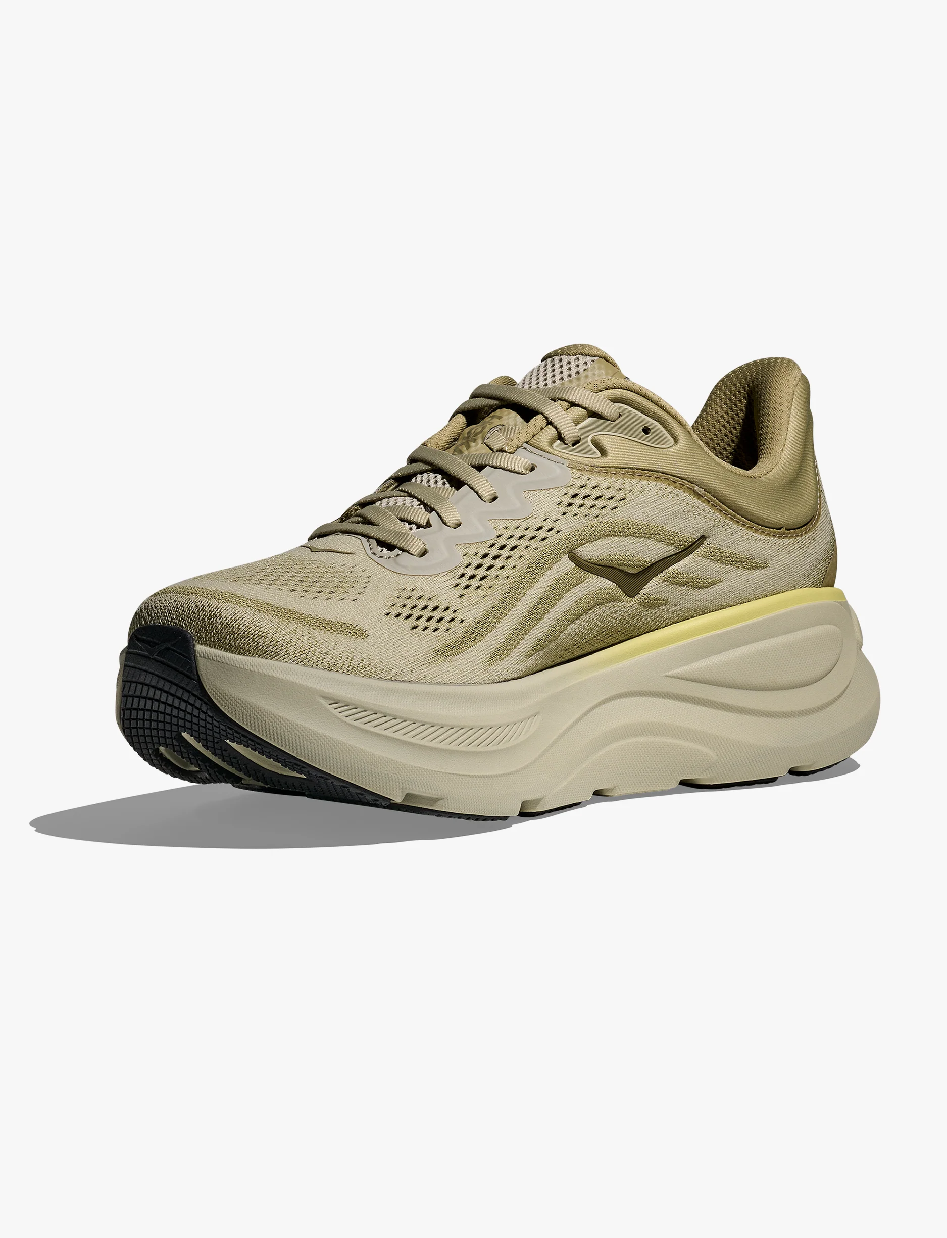 HOKA BONDI 9 - נעלי ספורט לגבר בונדי 9 בצבע ירקרק/משרום - Image 6