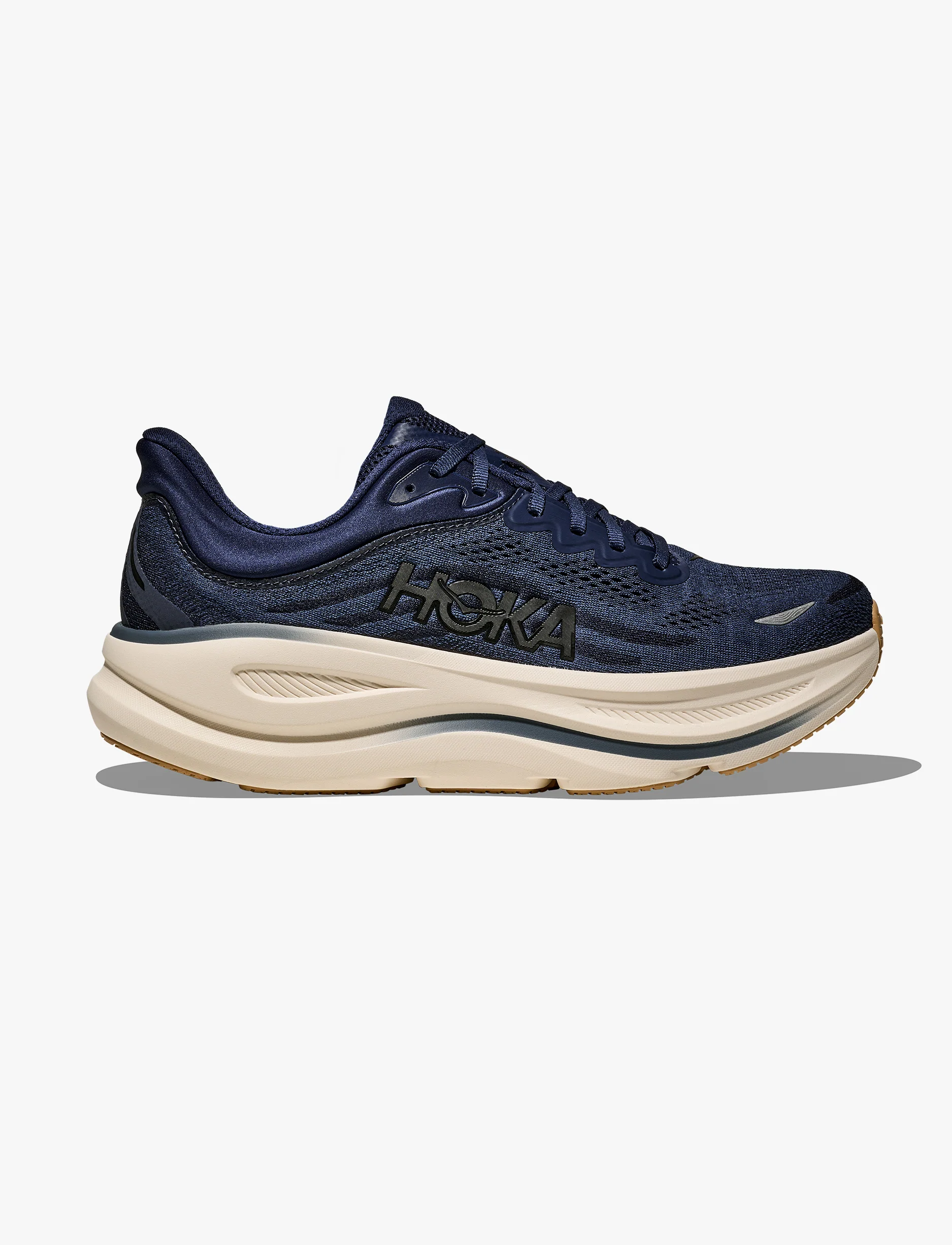 HOKA BONDI 9 - נעלי ספורט לגבר בונדי 9 בצבע כחול חצות/ורסיטי ניי - Image 2