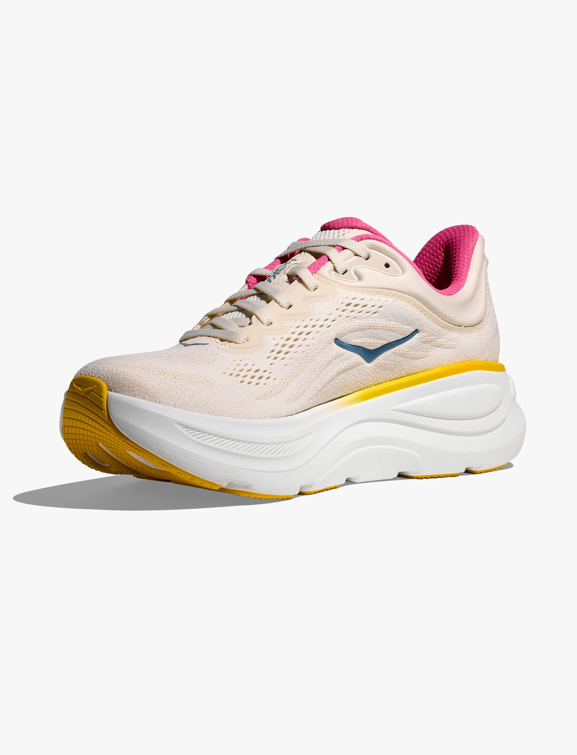 HOKA BONDI WIDE 9 - נעלי ספורט לנשים בונדי 9 רחבות בצבע אלבסטר/ליבנה - Image 5