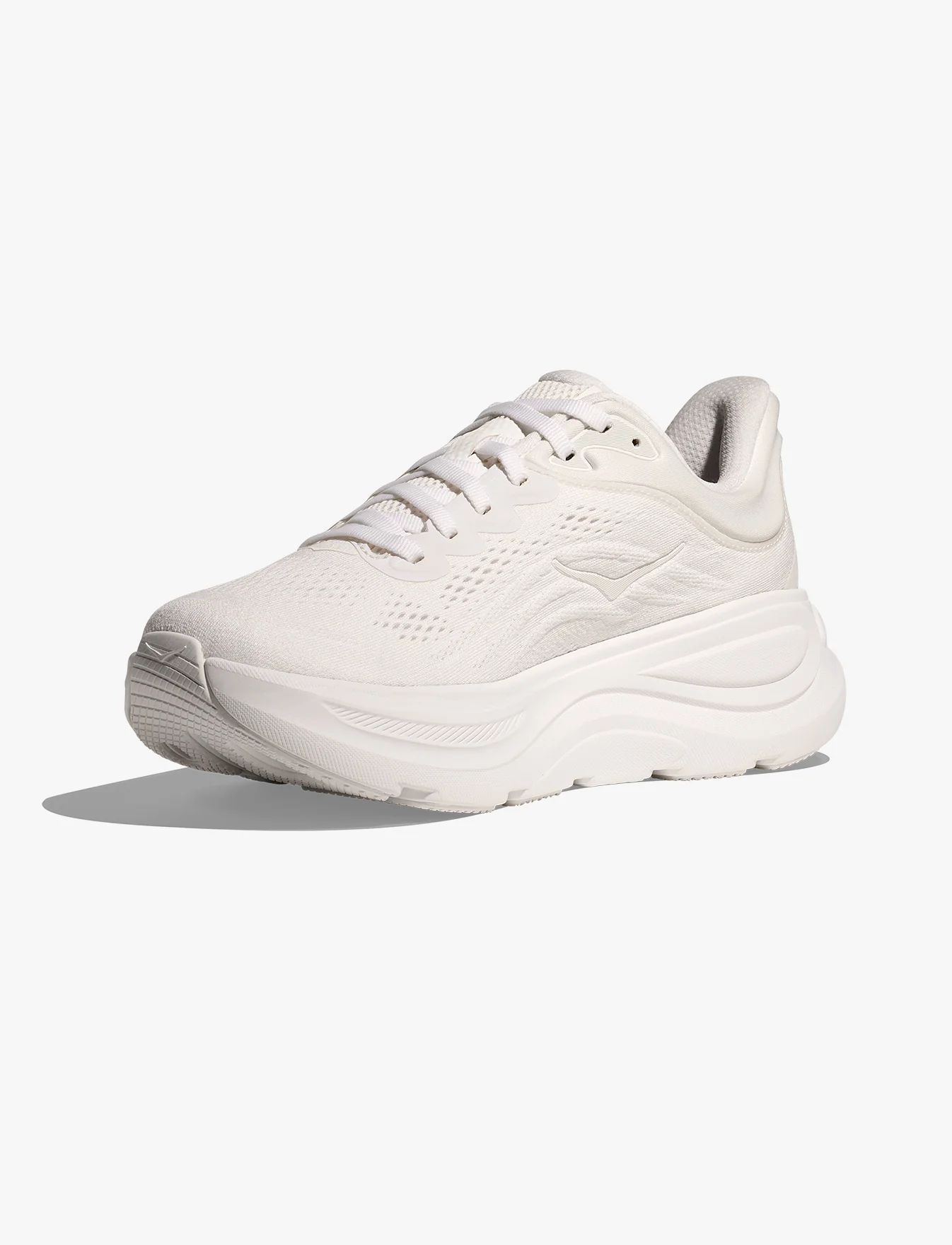 HOKA BONDI WIDE 9 - נעלי ספורט לנשים בונדי 9 רחבות בצבע לבן - Image 5