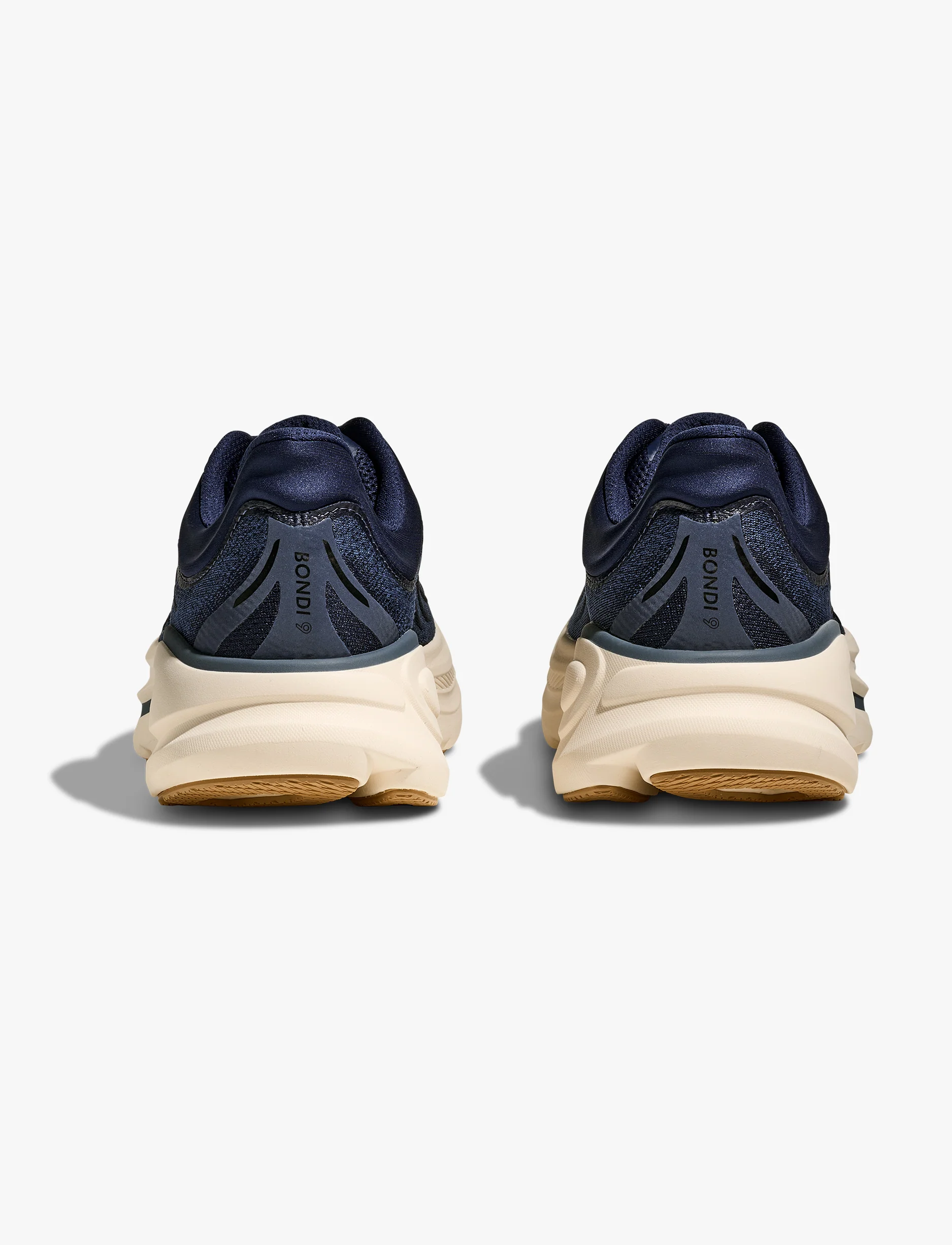 HOKA BONDI WIDE 9 - נעלי ספורט גברים בונדי 9 רחבות בצבע כחול חצות/ורסיטי ניי - Image 6