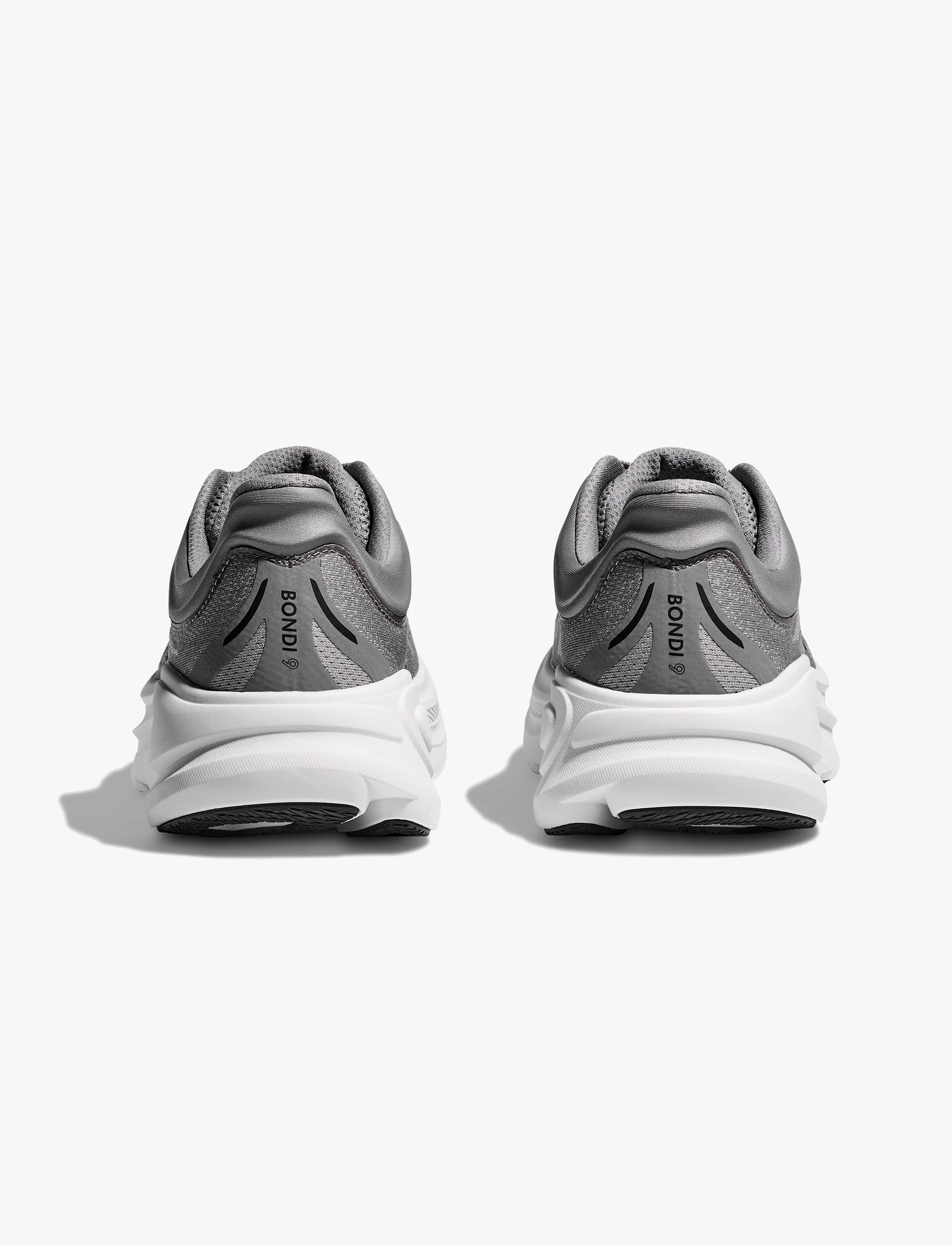 HOKA BONDI WIDE 9 - נעלי ספורט גברים בונדי 9 רחבות בצבע אפור - Image 5