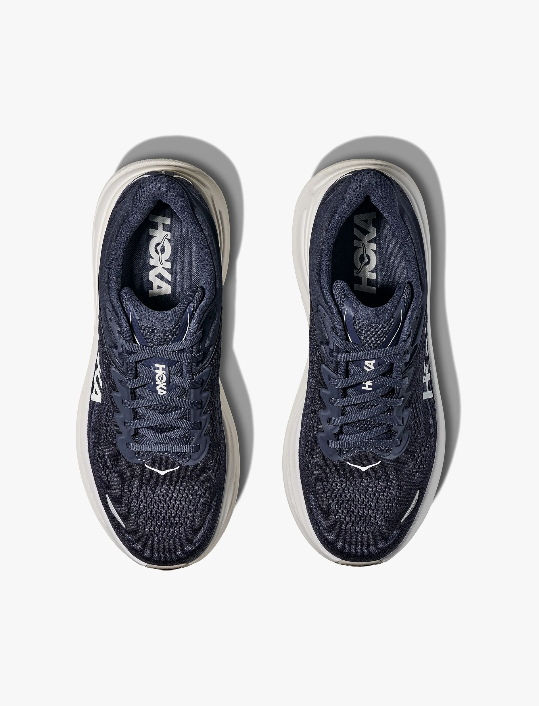 HOKA BONDI WIDE 9 - נעלי ספורט גברים בונדי 9 רחבות בצבע שחור/שחור - Image 4