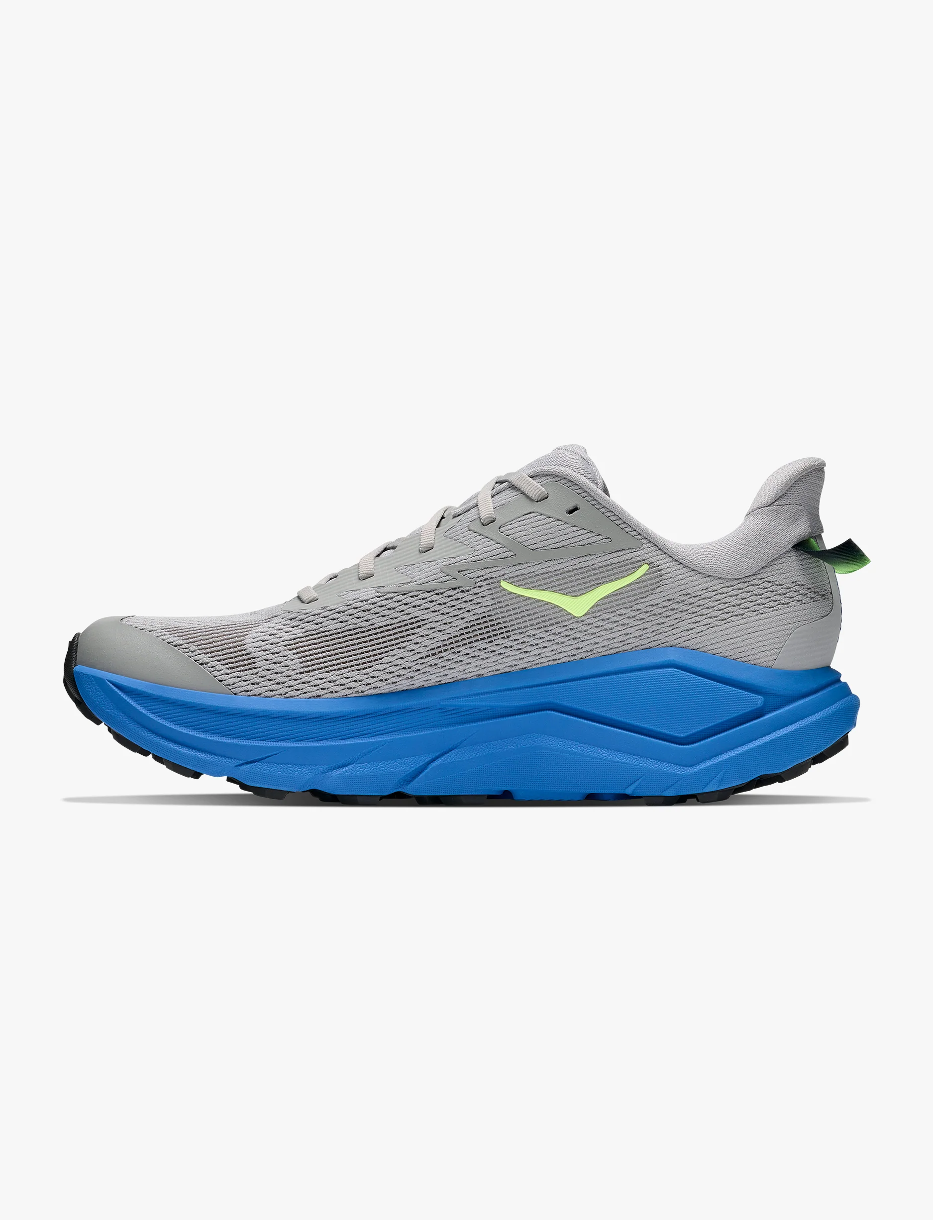 Hoka Challenger Wide 8 - נעלי ספורט גברים הוקה צ'אלנג'ר 8 רחבות בצבע אפור/כחול וירטואלי - Image 6