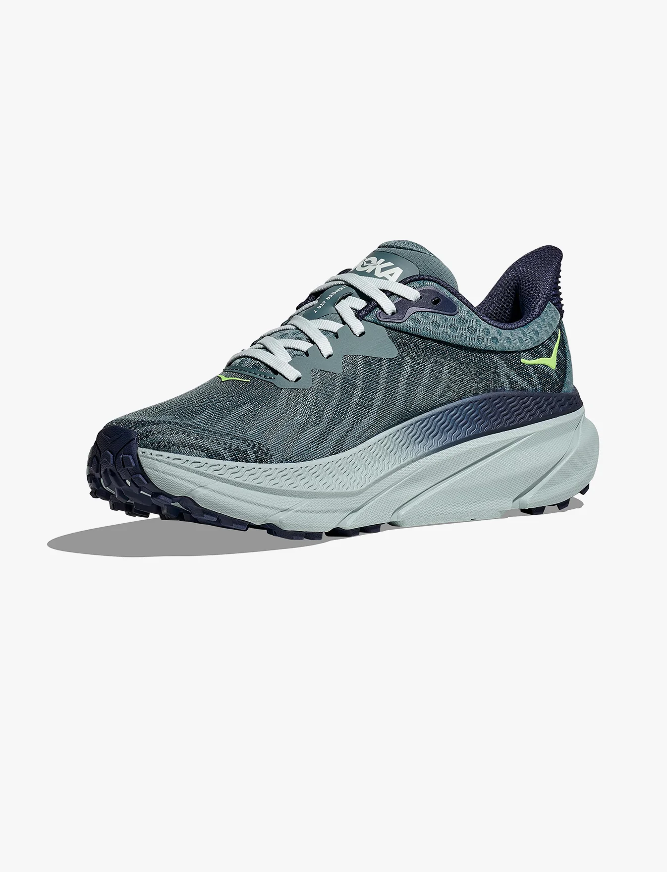 HOKA Challenger WIDE 7 - נעלי ספורט גברים הוקה צלנג'ר 7 רחבות בצבע ערפל הרים/טורקיז - Image 6