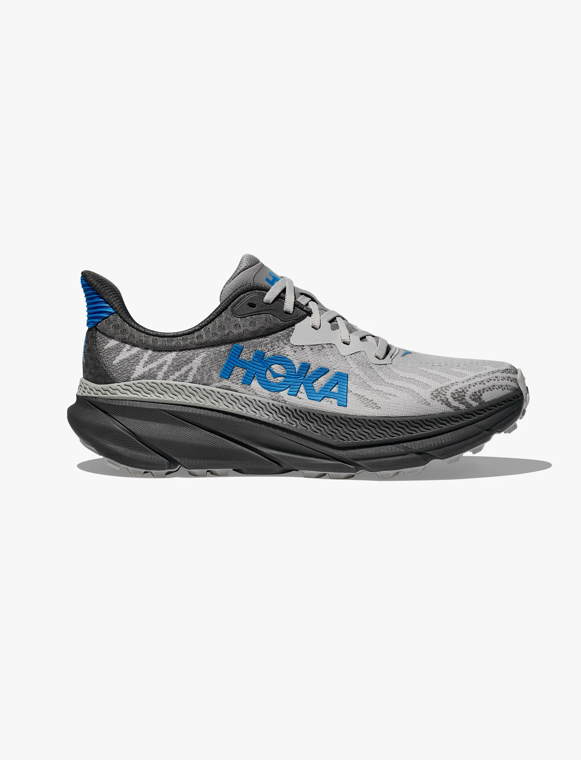 HOKA Challenger WIDE 7 - נעלי ספורט גברים הוקה צלנג'ר 7 רחבות בצבע אפור/כחול - Image 2