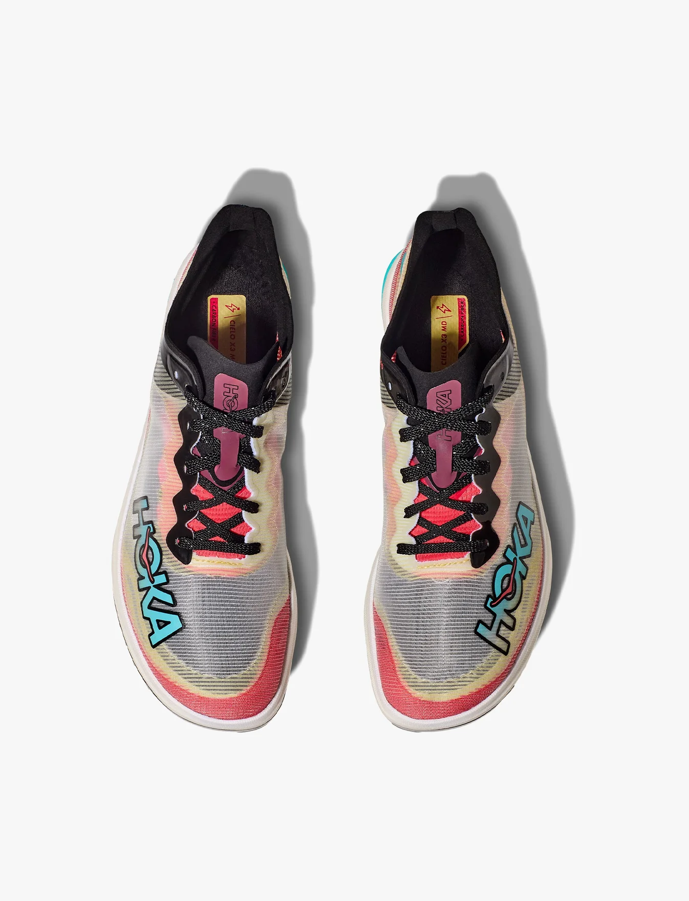 Hoka Cielo X3 MD - נעלי הוקה יוניסקס סיאלו X3 בצבע שחור/כתום - Image 4
