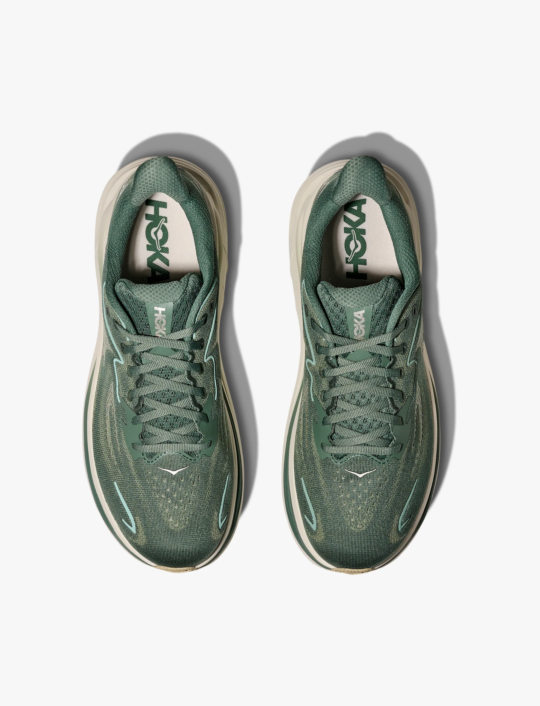 HOKA CLIFTON 10 - נעלי ספורט גברים הוקה קליפטון 10 בצבע אפור גלקטי / אסטרואי - Image 3