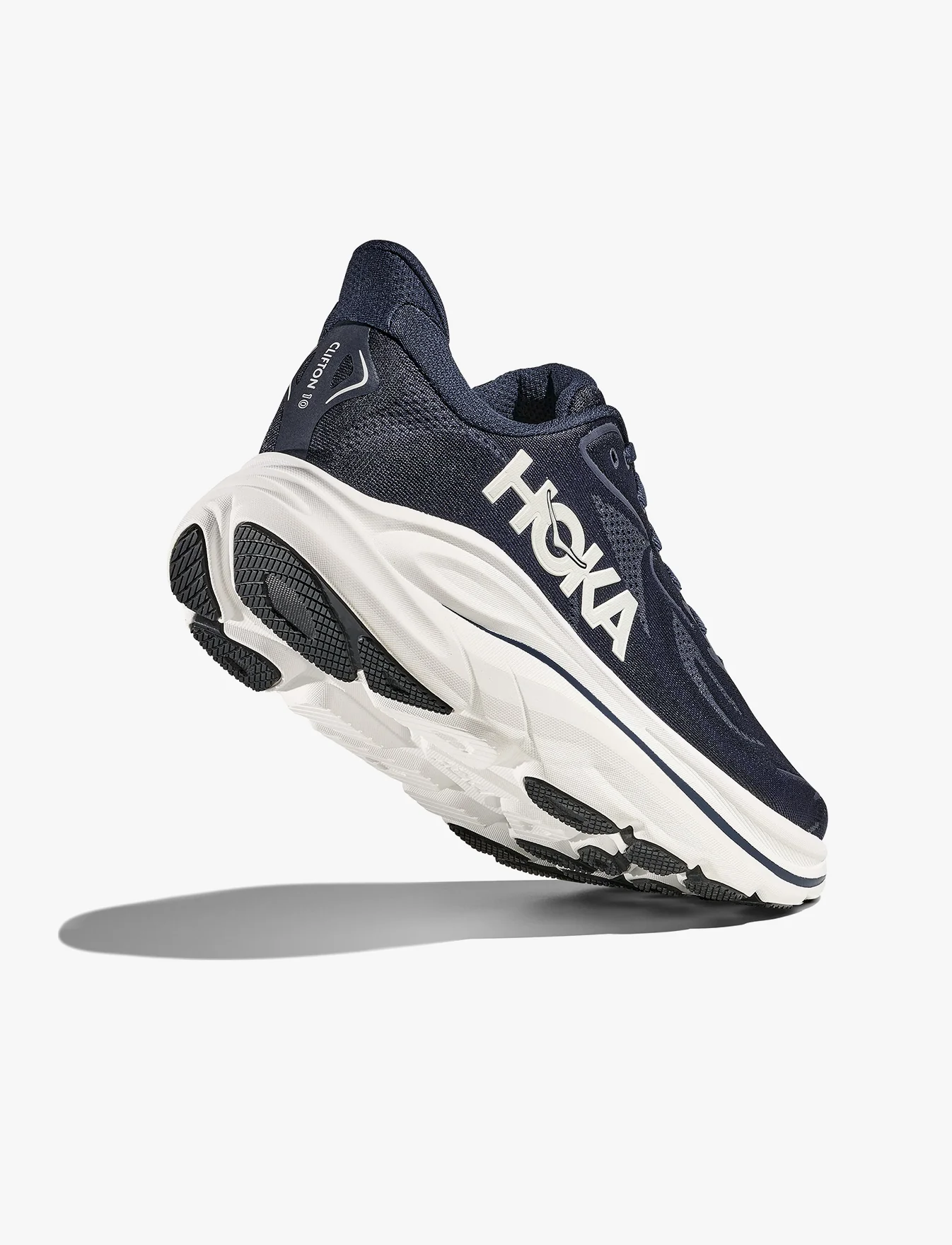 HOKA CLIFTON 10 - נעלי ספורט גברים הוקה קליפטון 10 בצבע שחור/אפור - Image 3