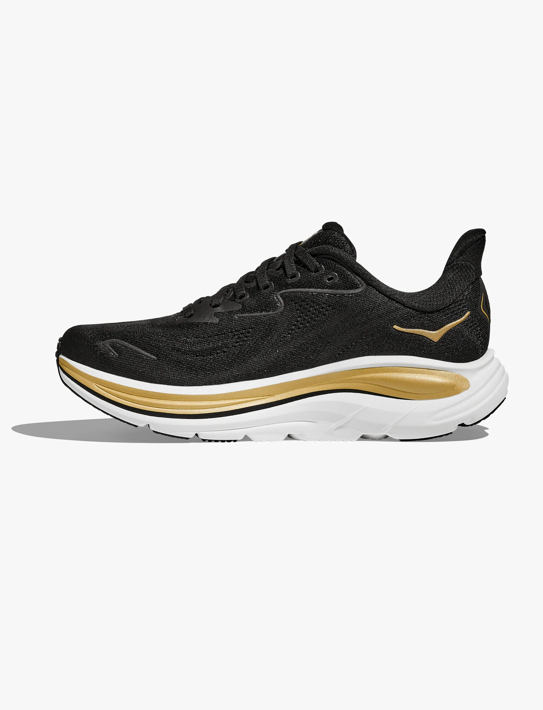 HOKA CLIFTON 10 - נעלי ספורט נשים הוקה קליפטון 10 בצבע שחור/זהב - Image 6