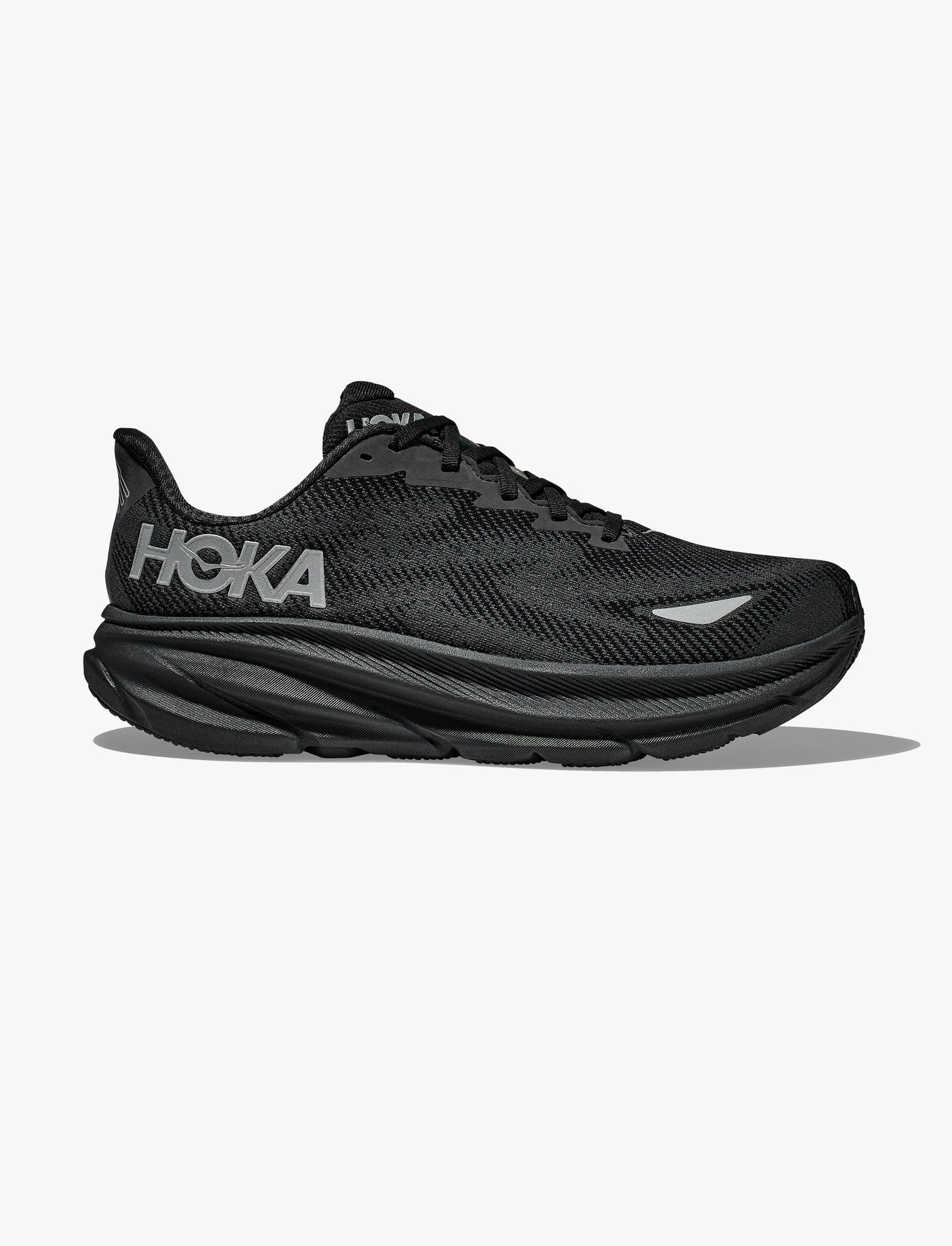 HOKA CLIFTON 9 GTX - נעלי ספורט קליפטון 9 גורטקס לגברים שחור/שחור - Image 2