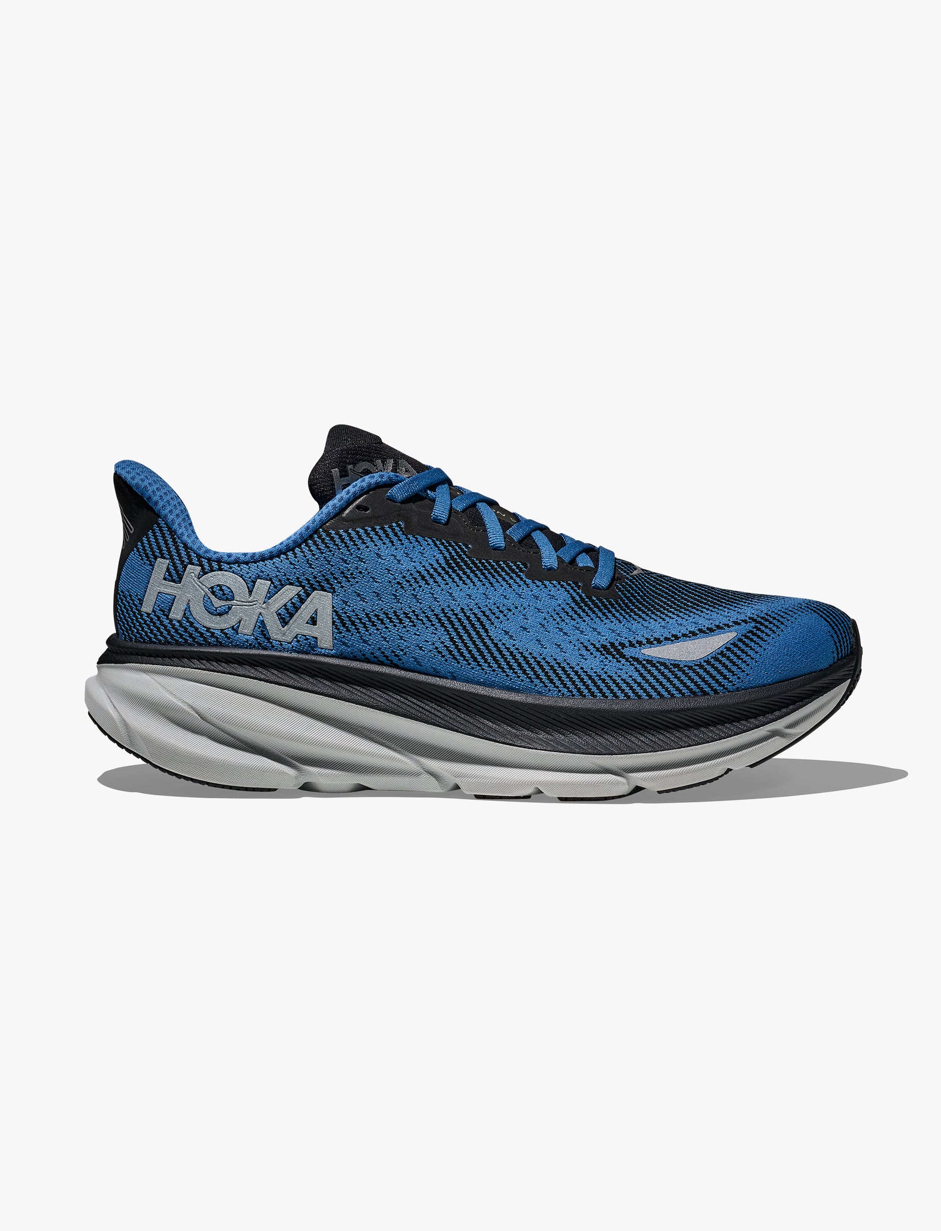HOKA CLIFTON 9 GTX - נעלי ספורט קליפטון 9 גורטקס לגברים בצבע כחול ערפל/שחור - Image 2