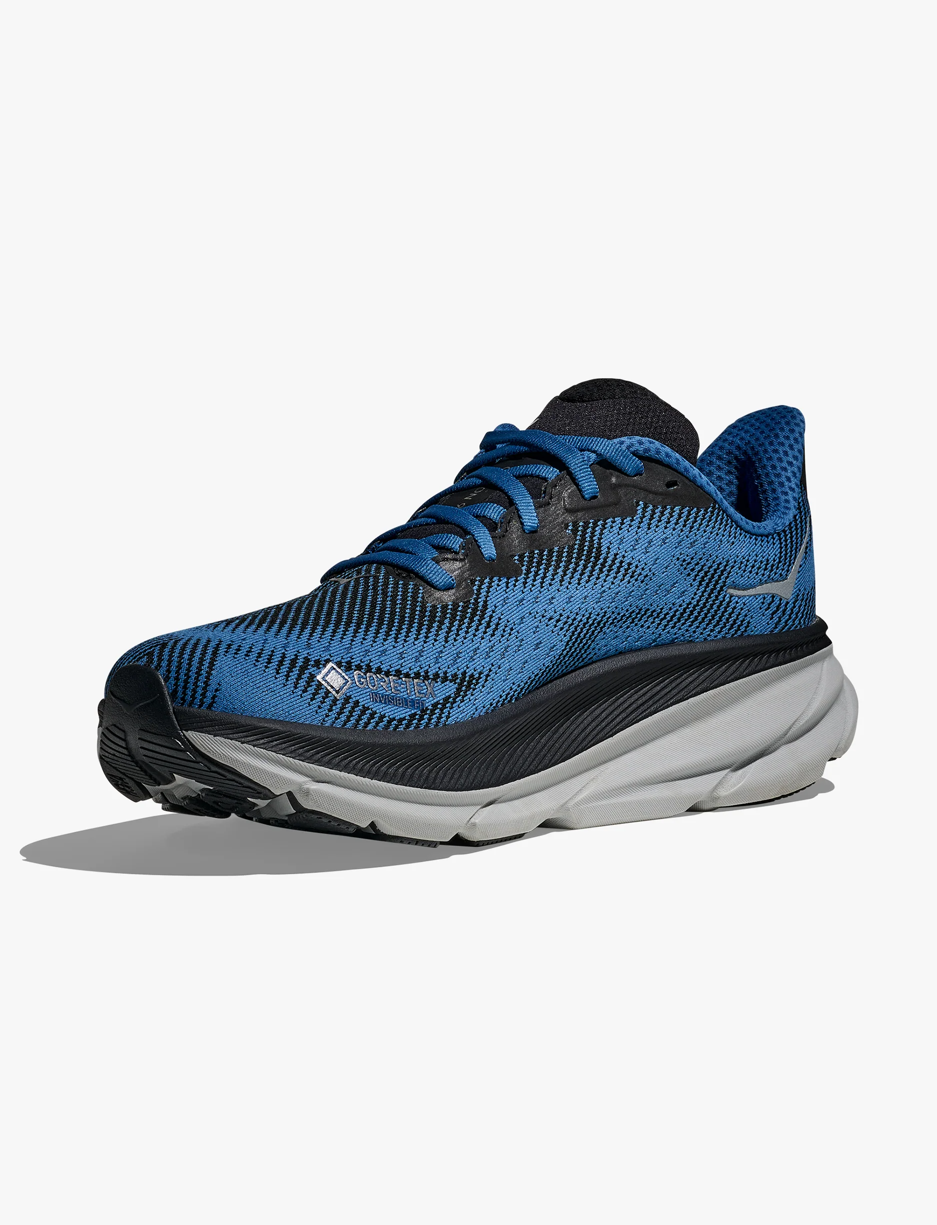 HOKA CLIFTON 9 GTX - נעלי ספורט קליפטון 9 גורטקס לגברים בצבע כחול ערפל/שחור - Image 6