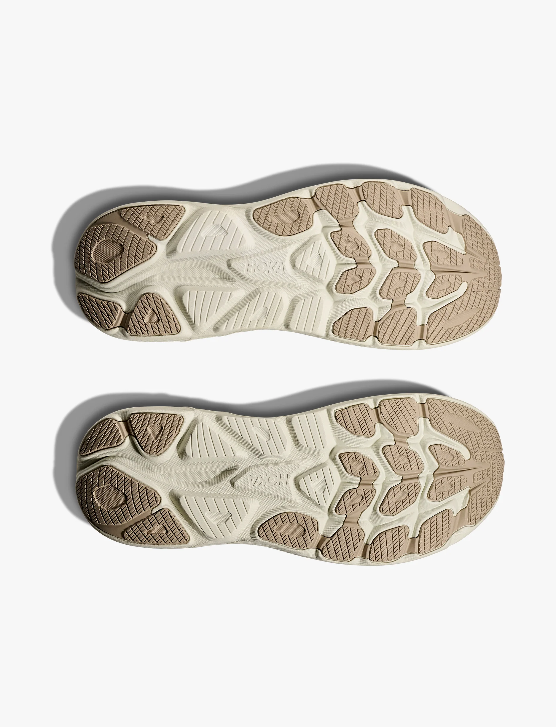 HOKA CLIFTON WIDE 10 -  נעלי ספורט גברים הוקה קליפטון 10 רחבות בצבע פשתן/אבן - Image 8