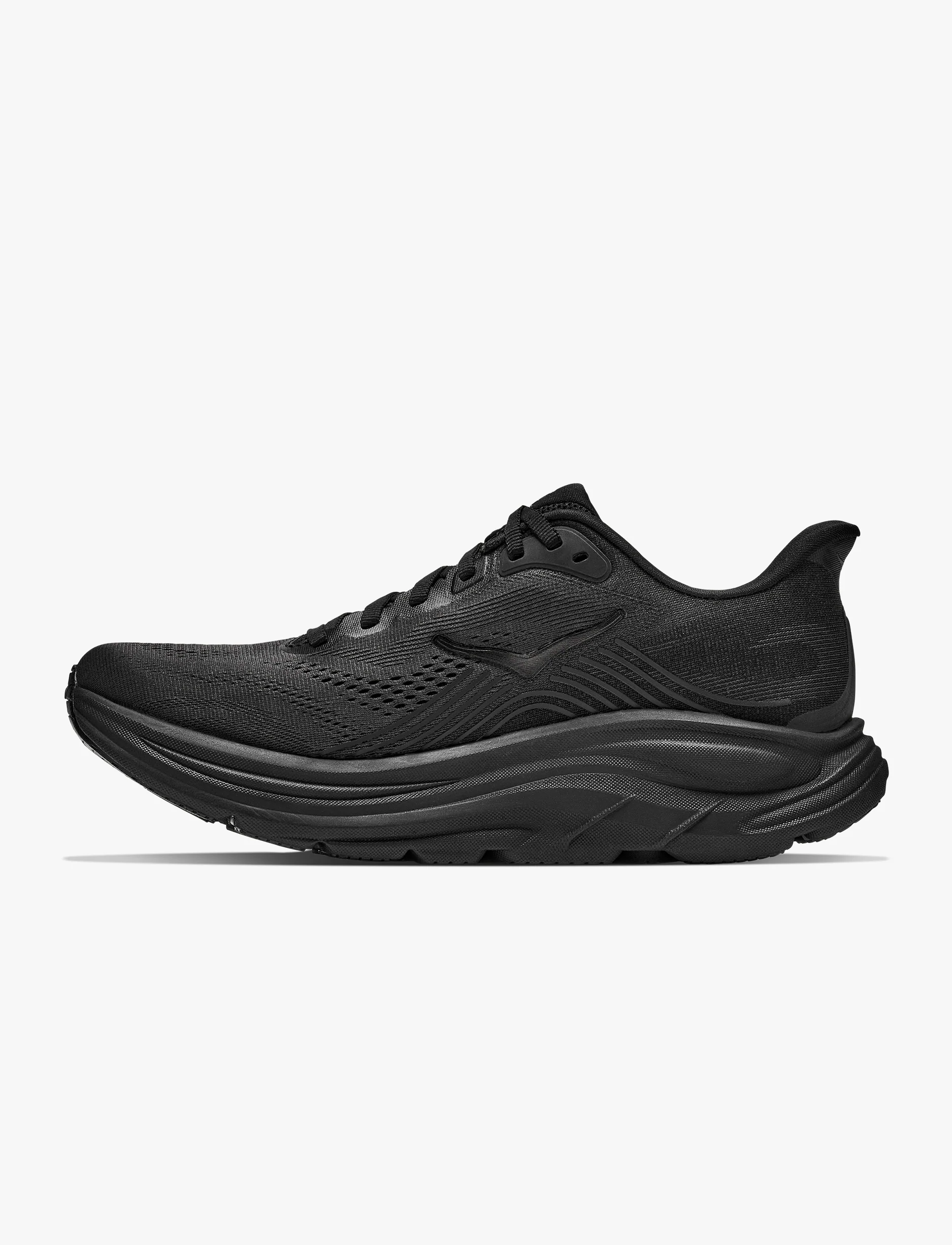 HOKA CLIFTON WIDE 11 - נעלי ספורט נשים הוקה קליפטון 11 רחבות בצבע שחור/שחור - Image 5
