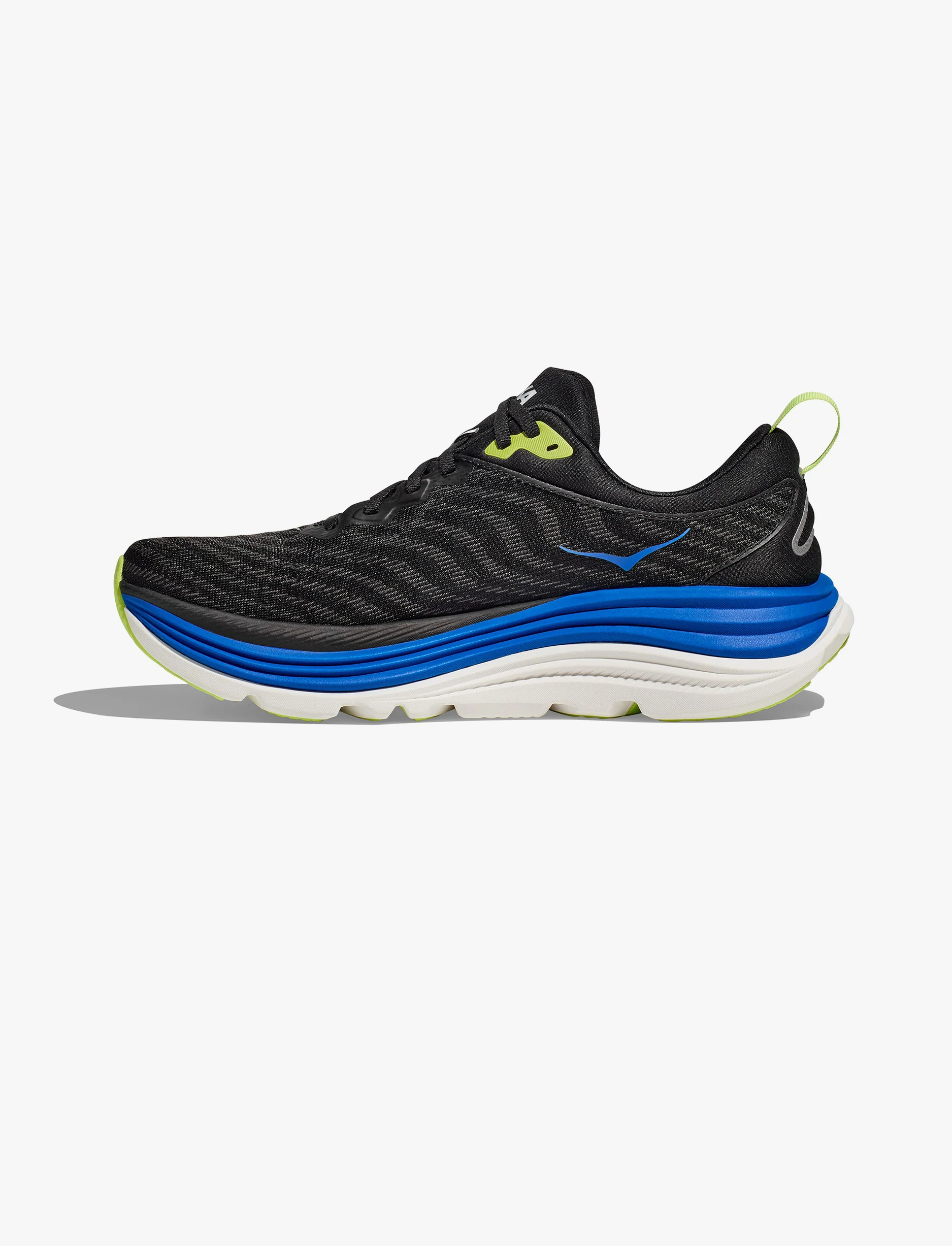 HOKA Gaviota Wide 5 - נעלי ספורט גברים הוקה גביוטה 5 רחבות בצבע שחור/קובלט - Image 6