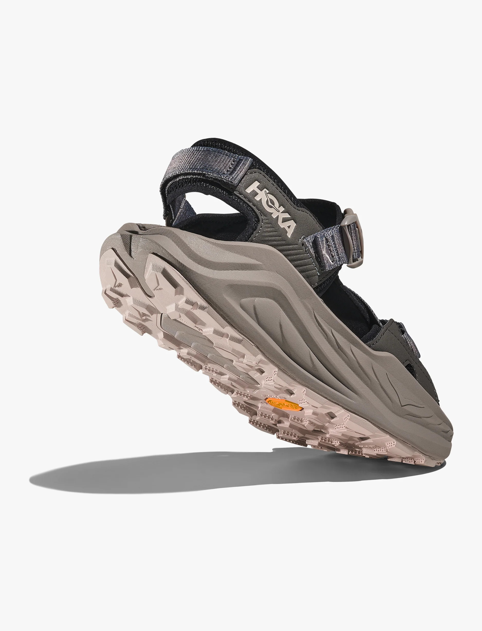 HOKA INFINI HIKE TC - סנדלי טיולים לגברים אינפיניטי בצבע שחור/אפור מלט - Image 3