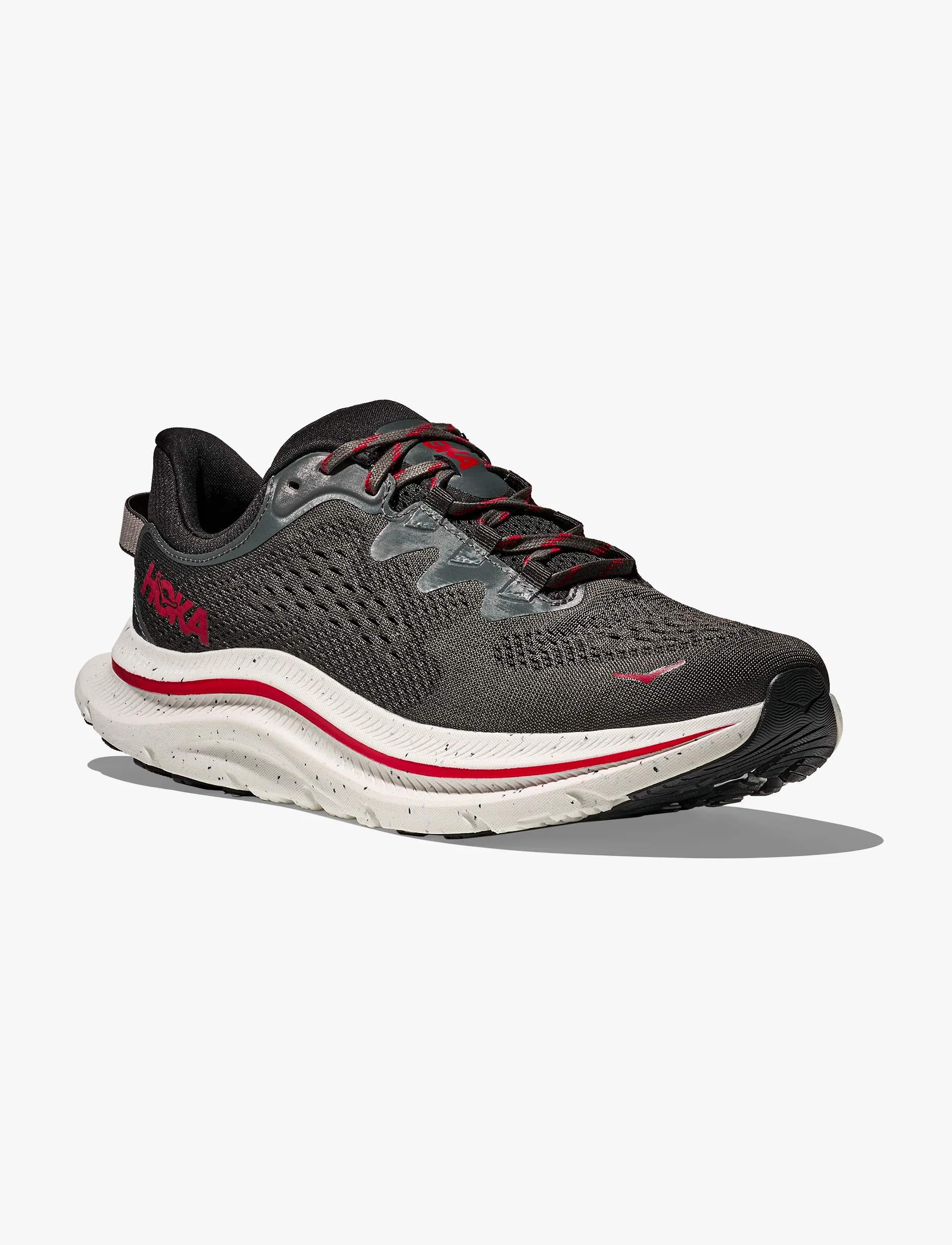 HOKA KAWANA 2 - נעלי ספורט הוקה קאוונה 2 לגברים בצבע אפור אספלט/שחור