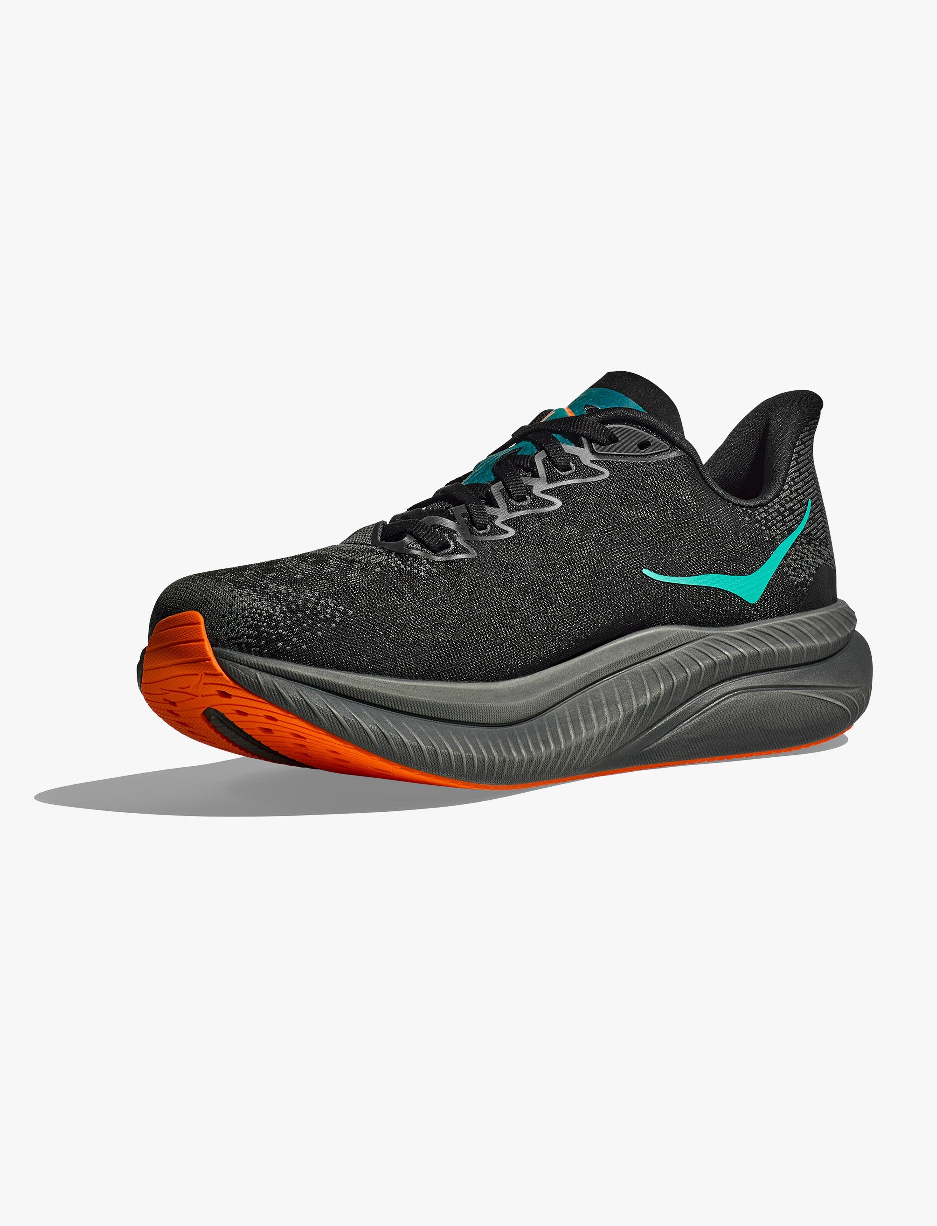 HOKA MACH 6 - נעלי ספורט לגברים הוקה מאך 6 בצבע שחור/כתום - Image 5