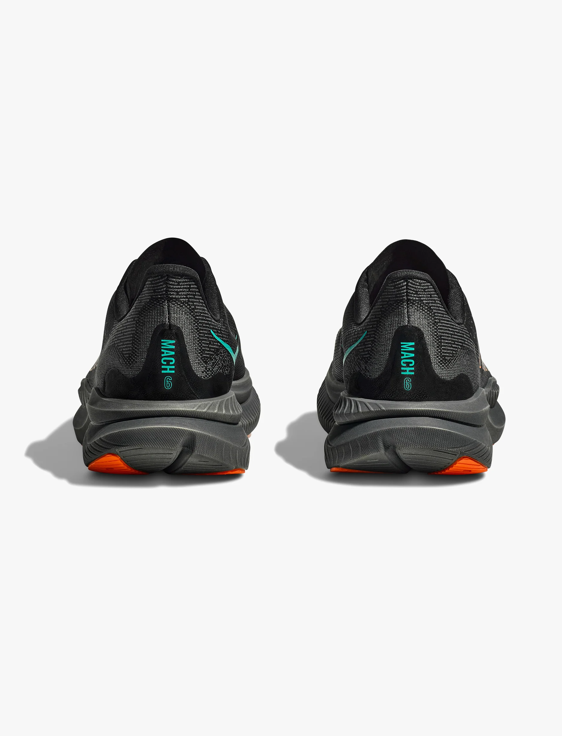 HOKA MACH 6 - נעלי ספורט לגברים הוקה מאך 6 בצבע שחור/כתום - Image 7