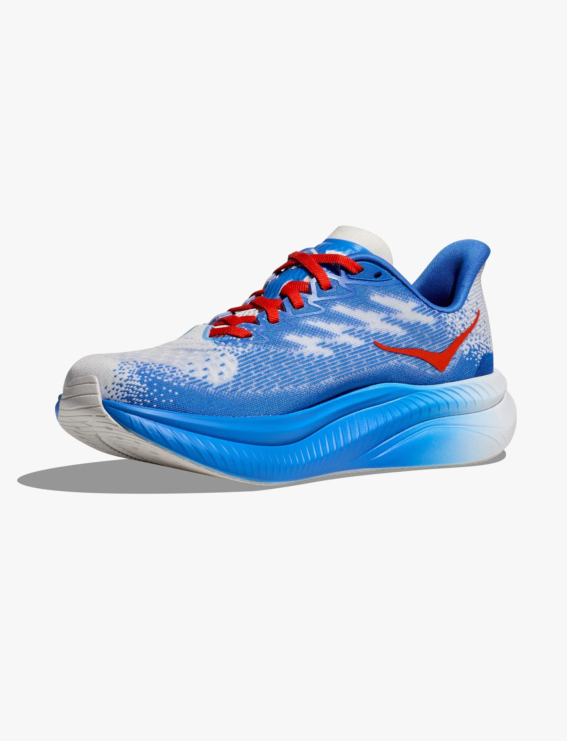 HOKA MACH 6 - נעלי ספורט לגברים הוקה מאך 6 בצבע שחור/לבן - Image 6