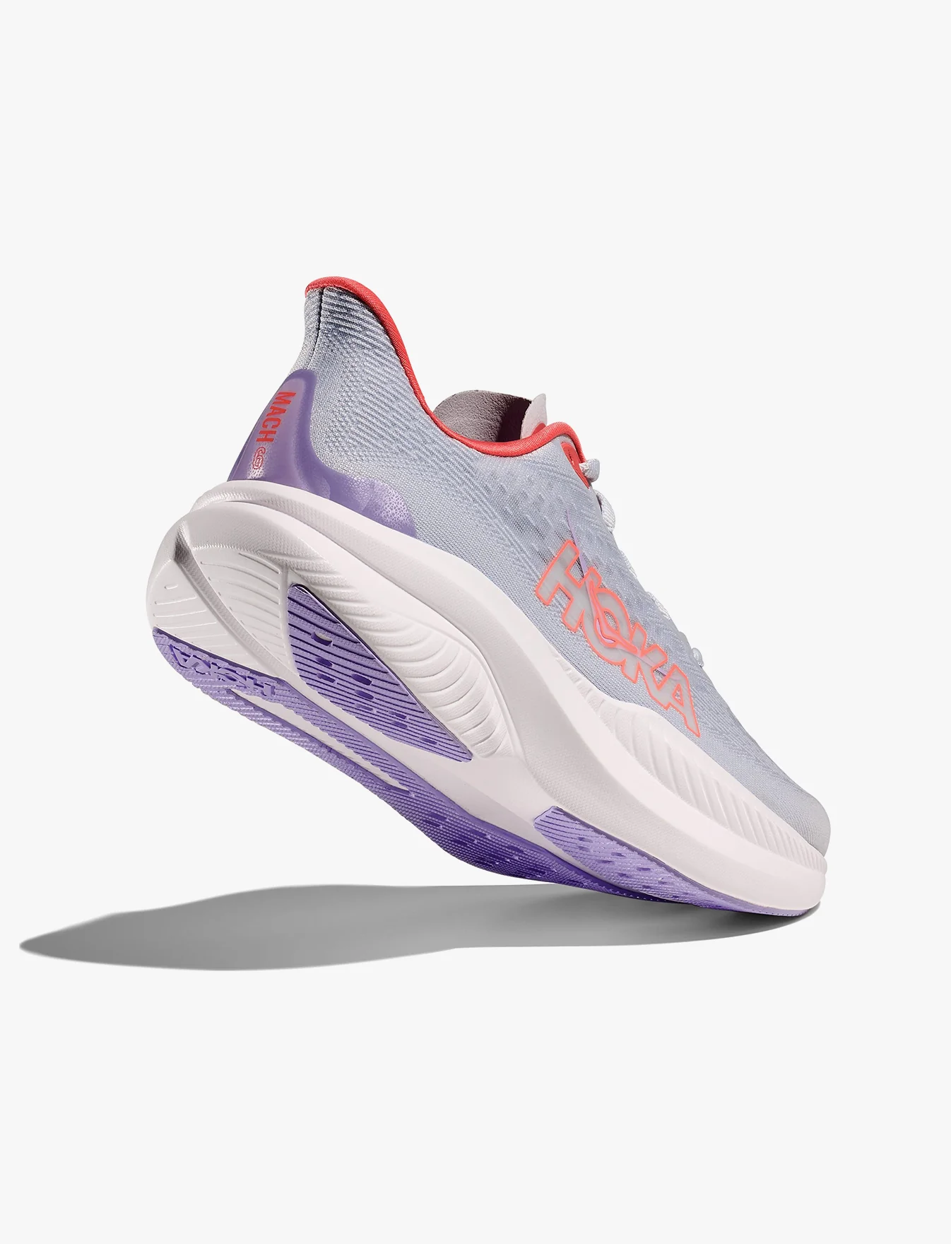 HOKA MACH 6 - נעלי ספורט לנשים הוקה מאך 6 בצבע ורוד דמדומים/שחף - Image 3