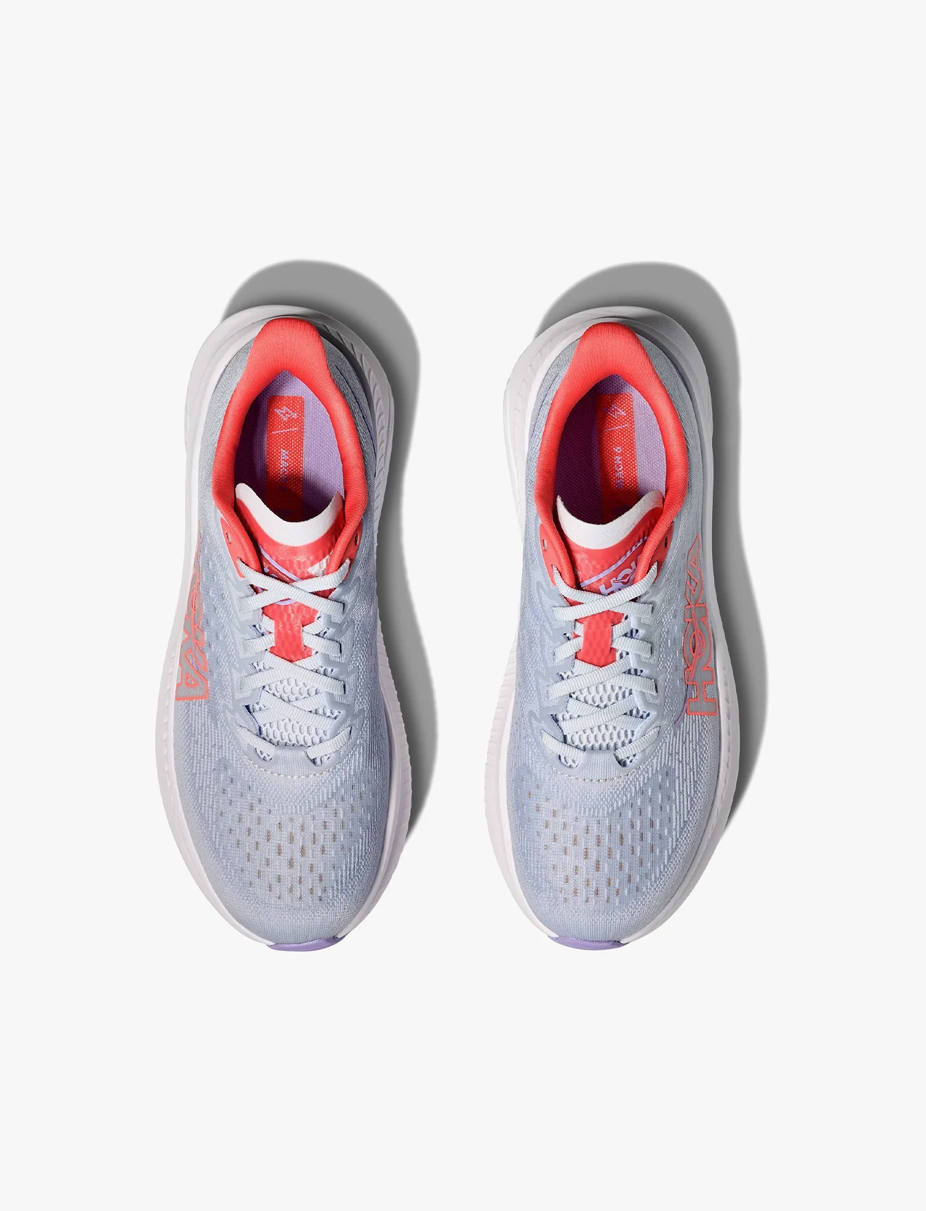HOKA MACH 6 - נעלי ספורט לנשים הוקה מאך 6 בצבע ורוד דמדומים/שחף - Image 4