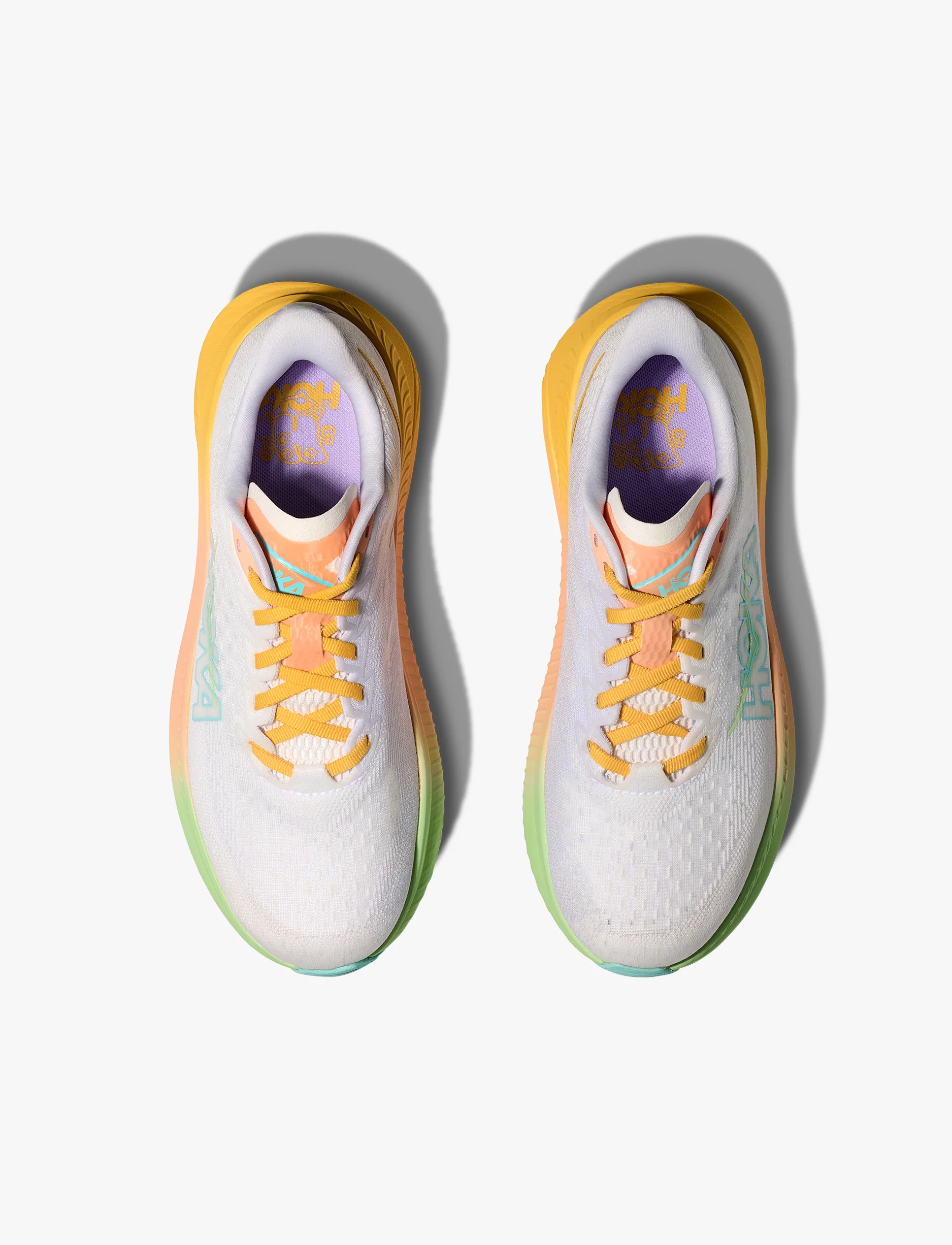 HOKA MACH 6 - נעלי ספורט לנשים הוקה מאך 6 בצבע פרוסט/אור כוכבים - Image 3