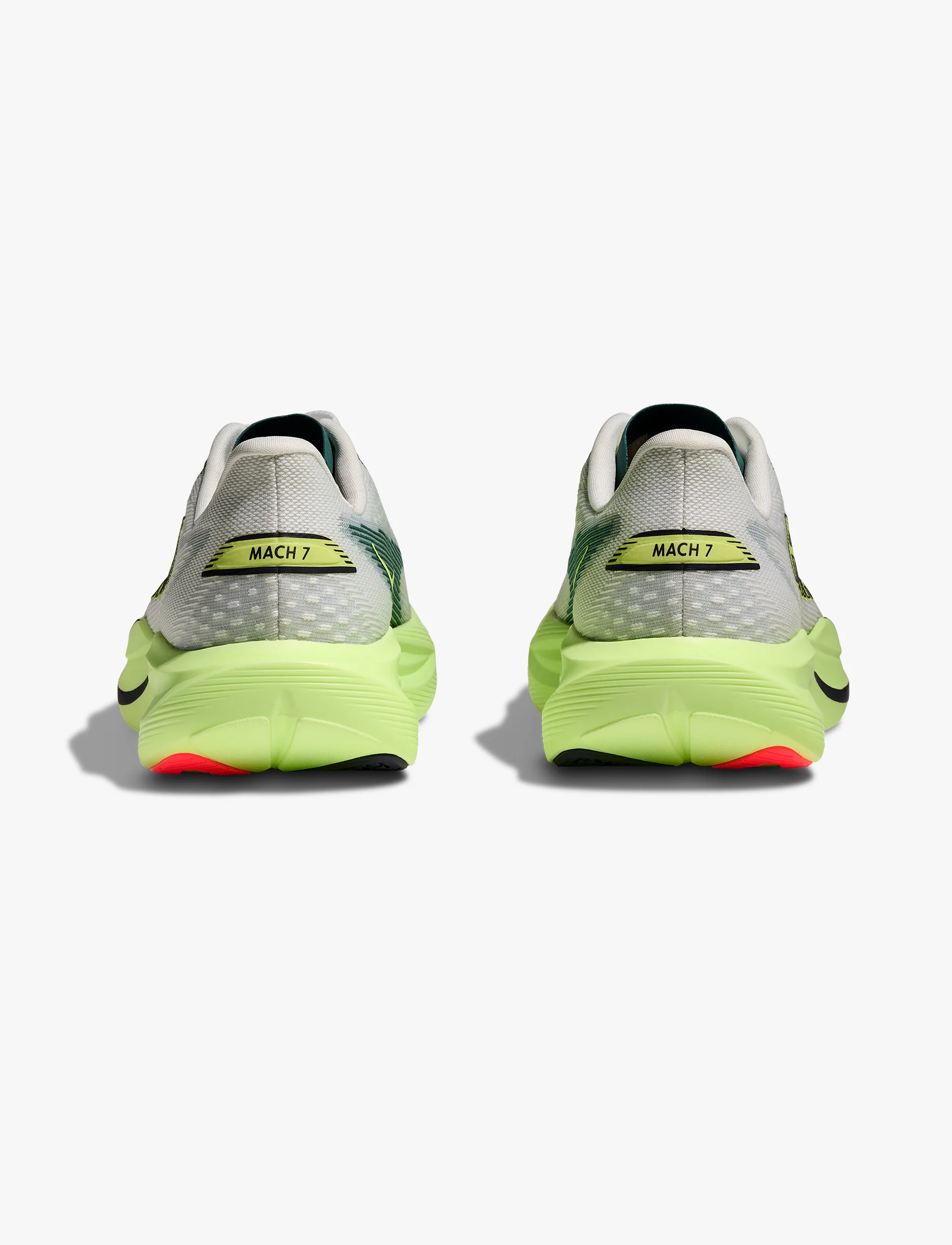 HOKA MACH 7 - נעלי ספורט לנשים הוקה מאך 7 בצבע פרוסט/נאון אוזו - Image 5