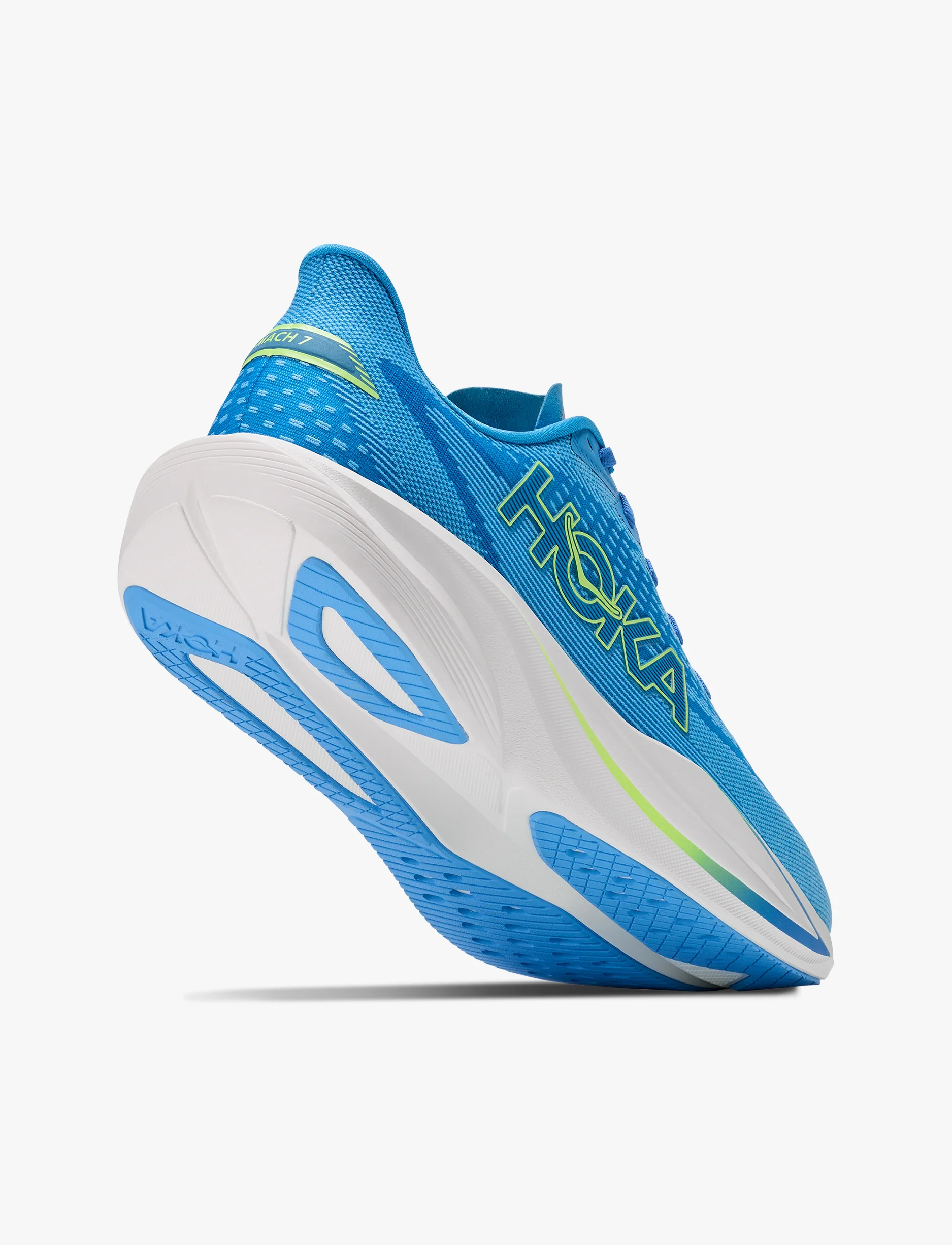 HOKA MACH 7 WIDE - נעלי ספורט לגברים הוקה מאך 7 רחבות בצבע כחול וירטואלי/קובלט - Image 3
