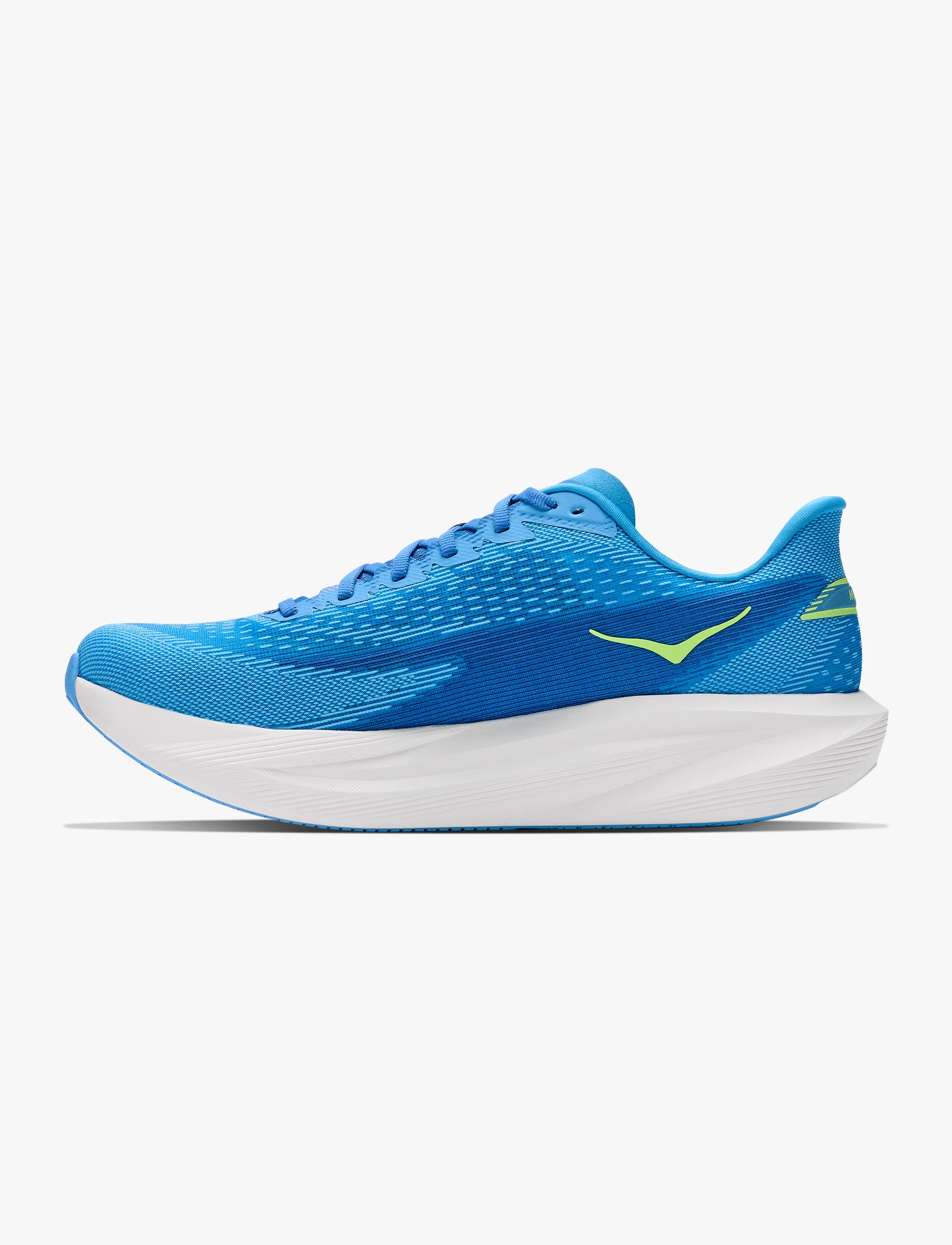 HOKA MACH 7 WIDE - נעלי ספורט לגברים הוקה מאך 7 רחבות בצבע כחול וירטואלי/קובלט - Image 6