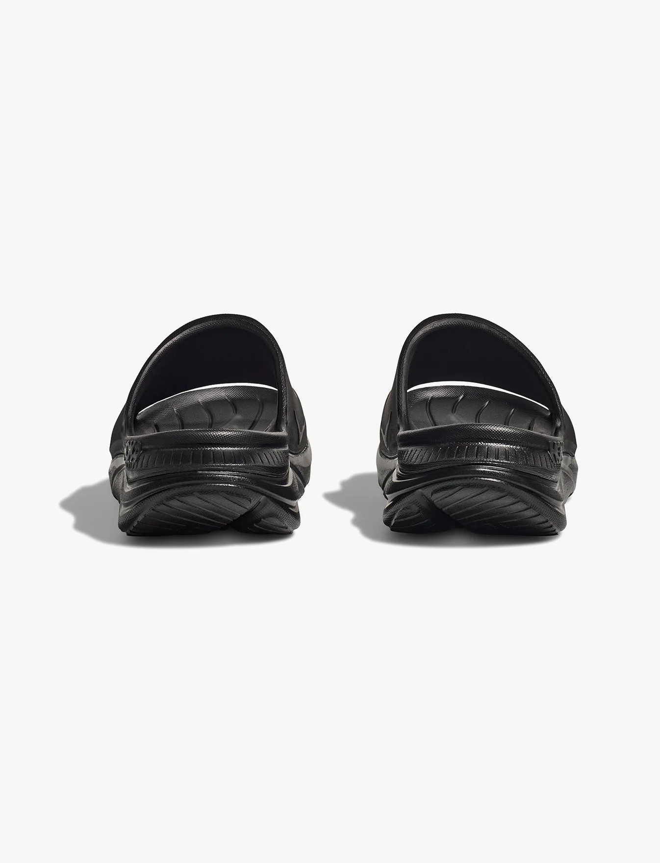 HOKA ORA ATHLETIC SLIDE - כפכפי אורה אתלטיקס סלייד בצבע שחור/לבן - Image 5