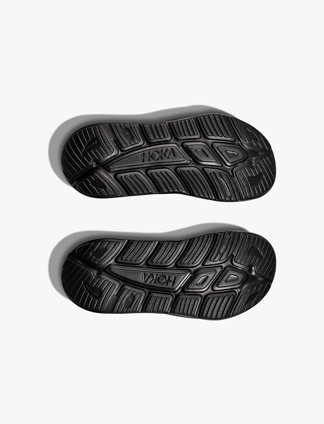 HOKA ORA ATHLETIC SLIDE - כפכפי אורה אתלטיקס סלייד בצבע שחור/לבן - Image 8
