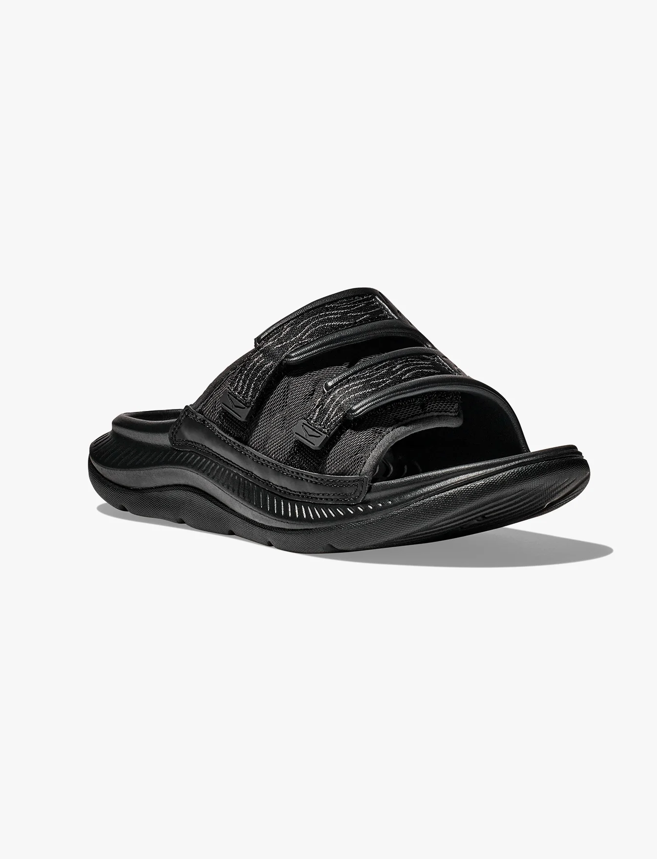 HOKA ORA LUXE  - כפכפי אורה לוקס הוקה בצבע שחור