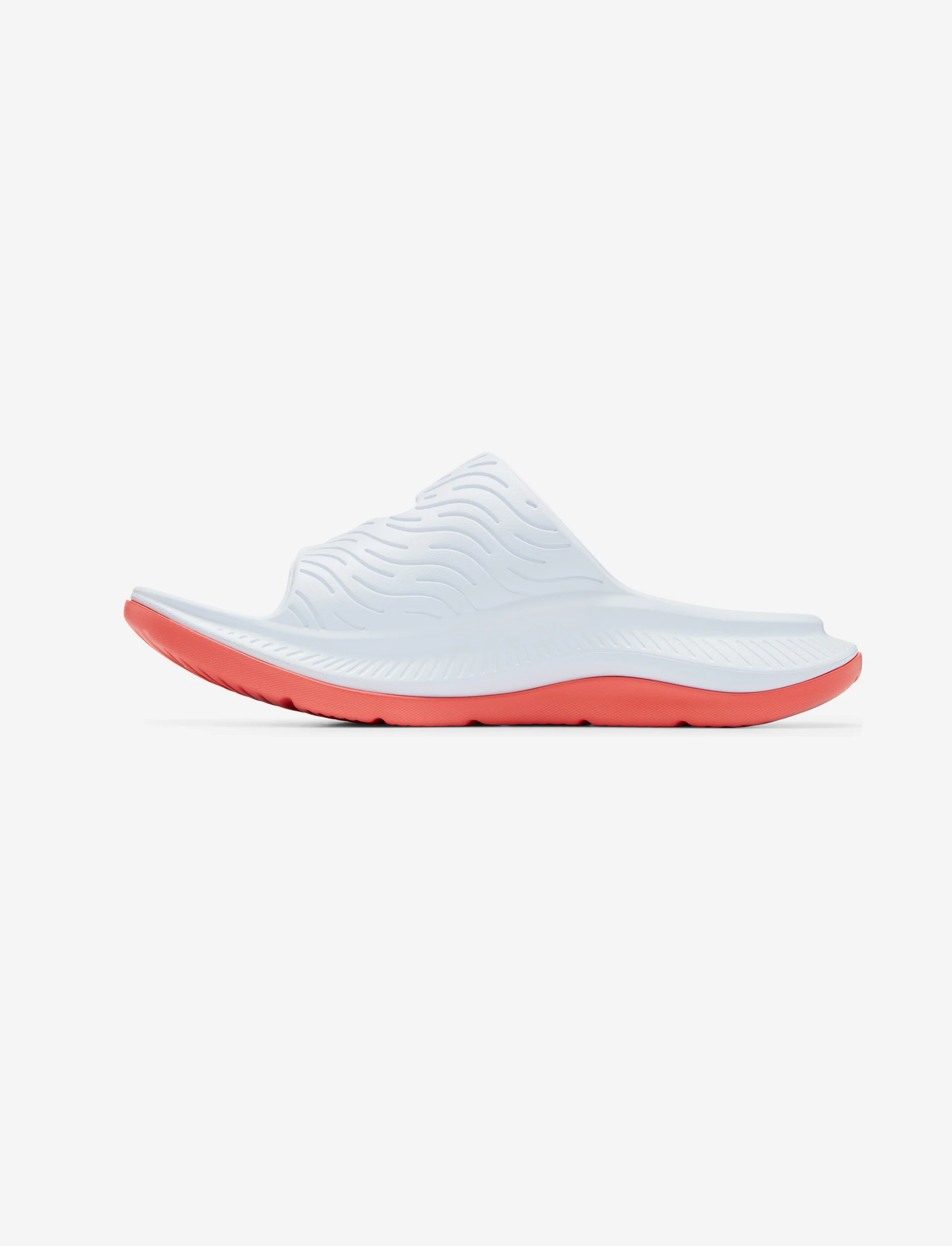 HOKA ORA LUXE U - כפכפי אורה לוקס הוקה בצבע לבן/כתום/תכלת - Image 5
