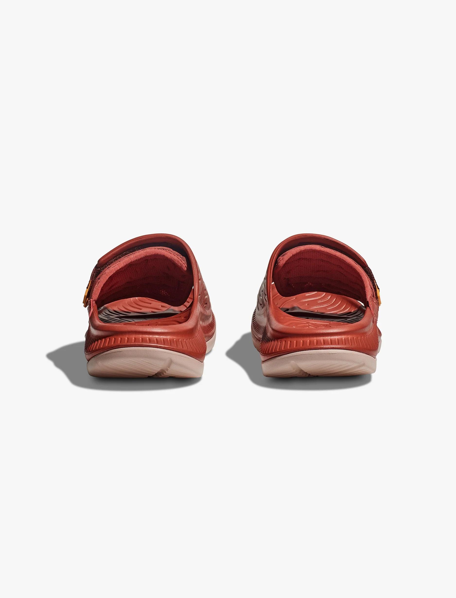 HOKA ORA LUXE  - כפכפי אורה לוקס הוקה בצבע אדום חם/אפרסק כהה - Image 5