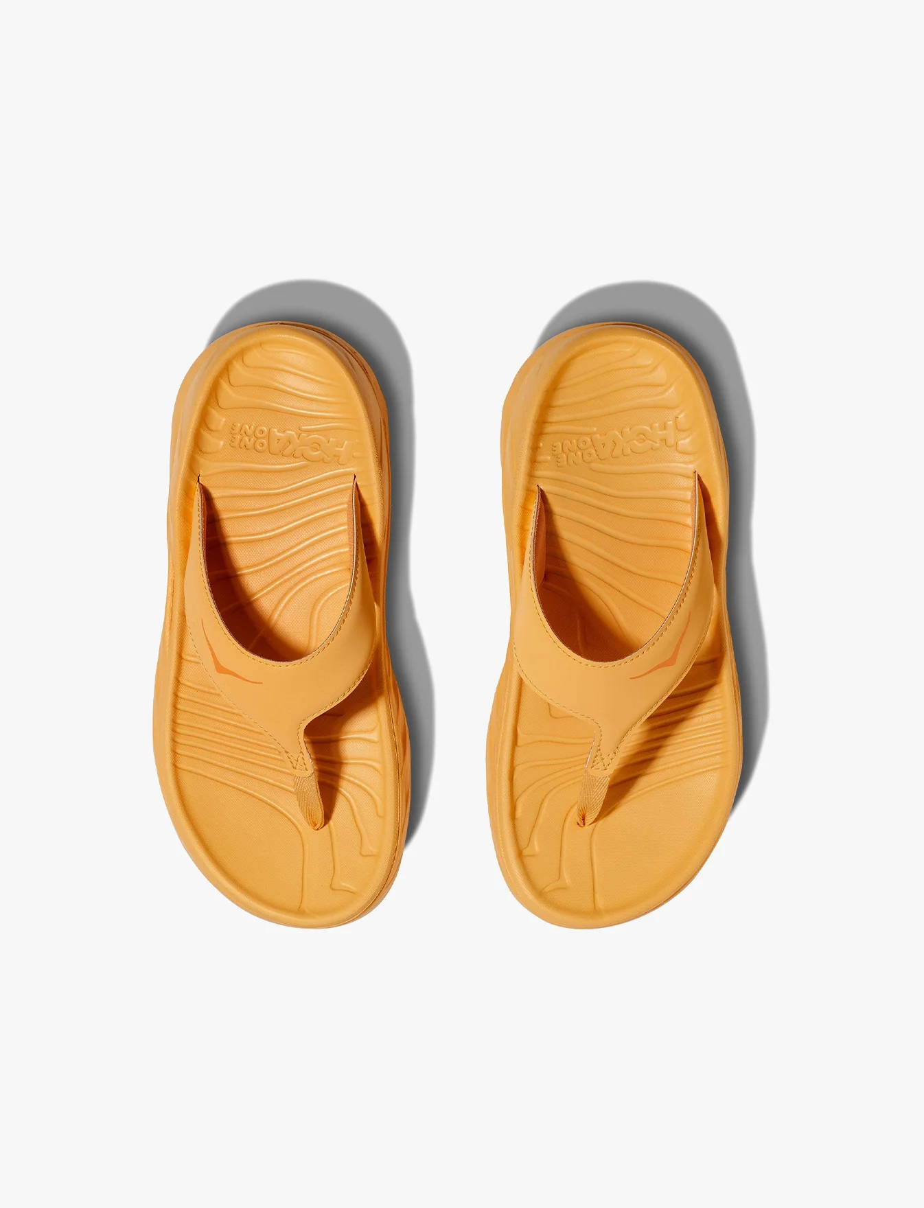 Hoka Ora Recovery Flip - כפכפי אצבע לנשים אורה הוקה איכותיים בצבע אדום פרג/סקווש - Image 4