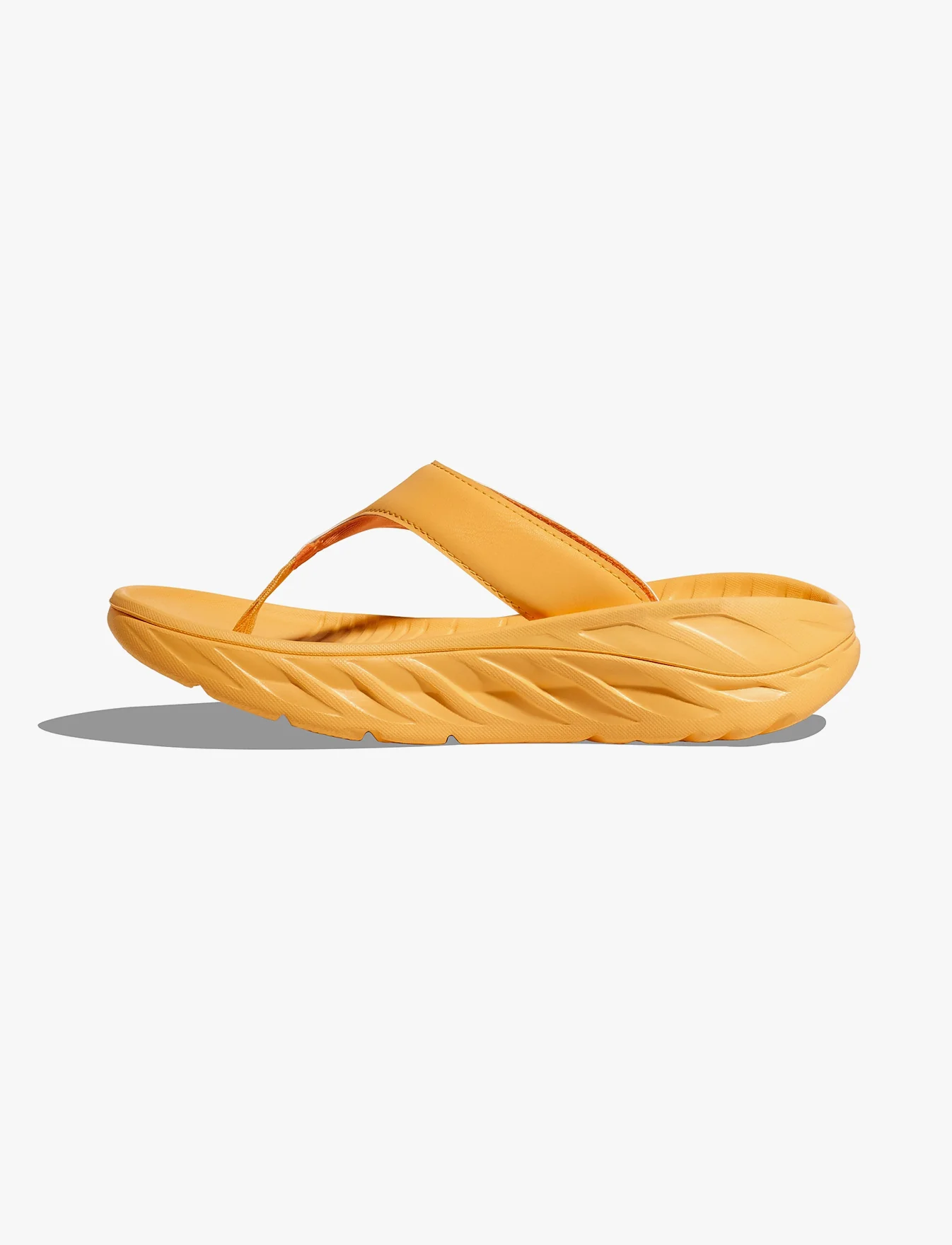 Hoka Ora Recovery Flip - כפכפי אצבע לנשים אורה הוקה איכותיים בצבע אדום פרג/סקווש - Image 7