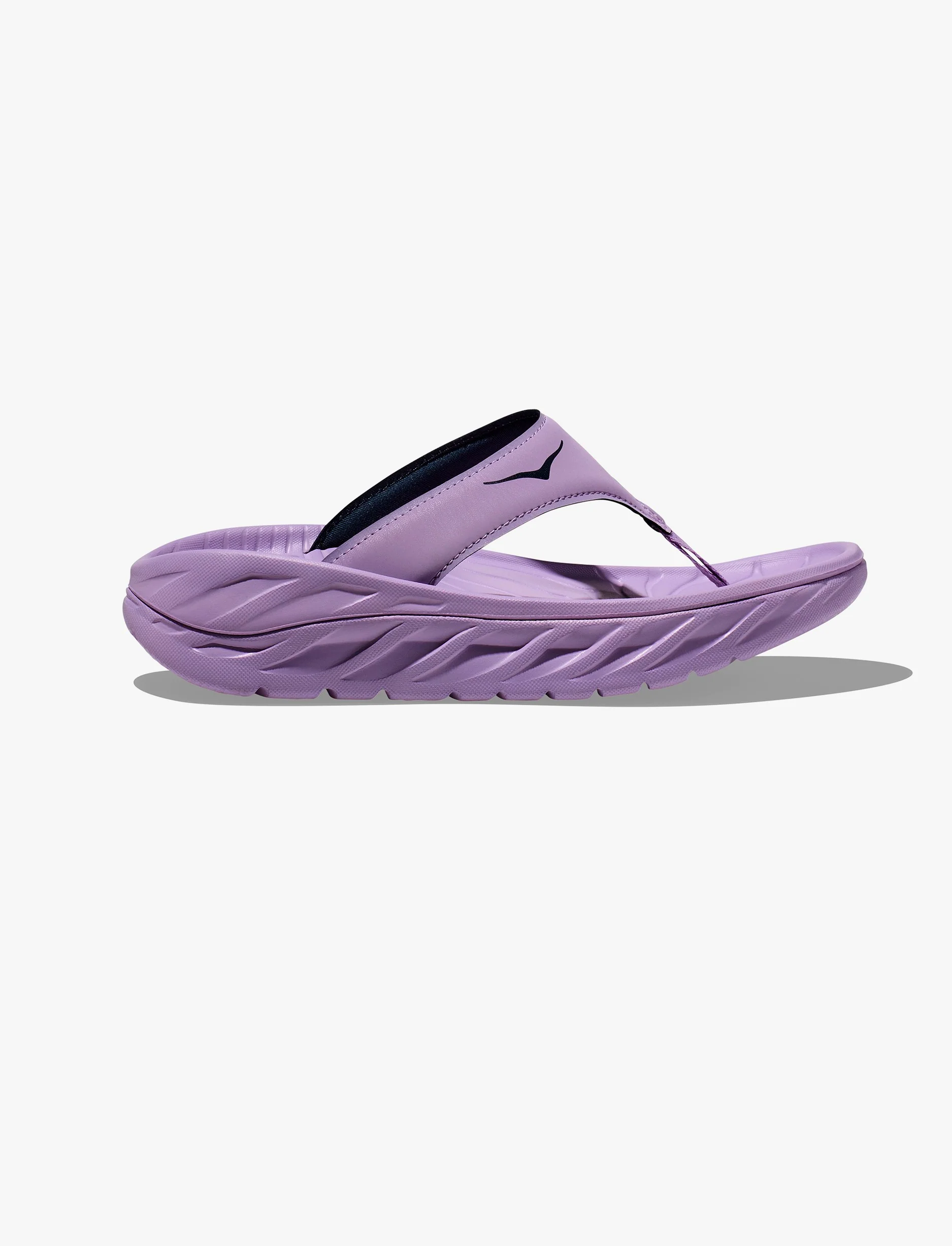 Hoka Ora Recovery Flip - כפכפי אצבע לנשים אורה הוקה איכותיים בצבע סגול בלום/חלל - Image 2
