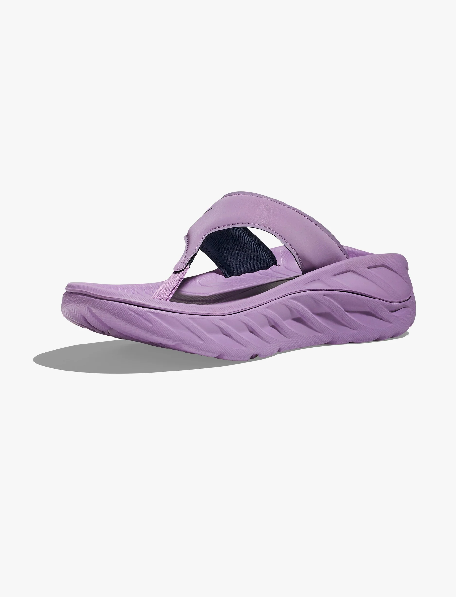 Hoka Ora Recovery Flip - כפכפי אצבע לנשים אורה הוקה איכותיים בצבע סגול בלום/חלל - Image 6