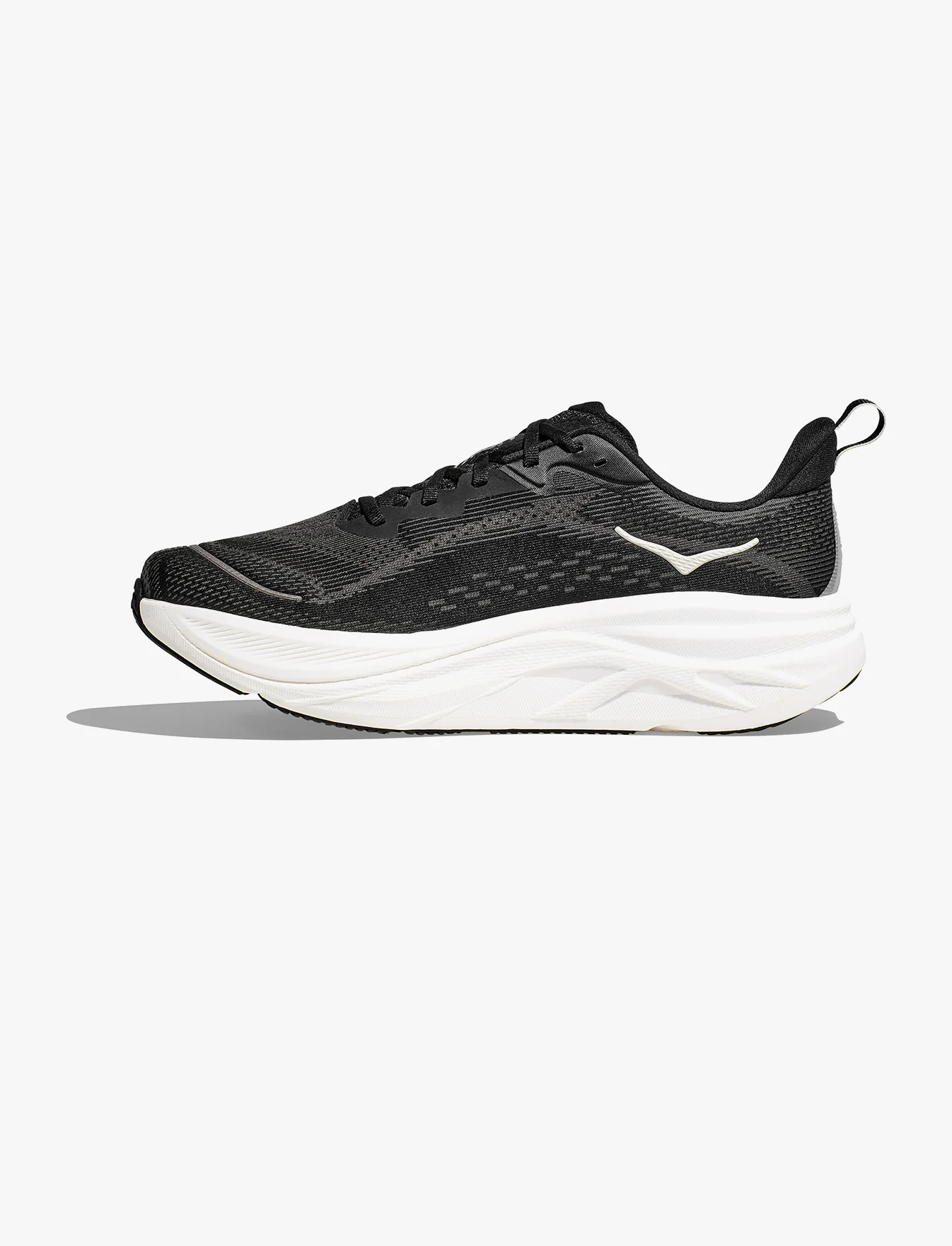 Hoka Skyflow - נעלי ספורט גברים הוקה סקייפלו רחבות בצבע שחור/לבן - Image 6